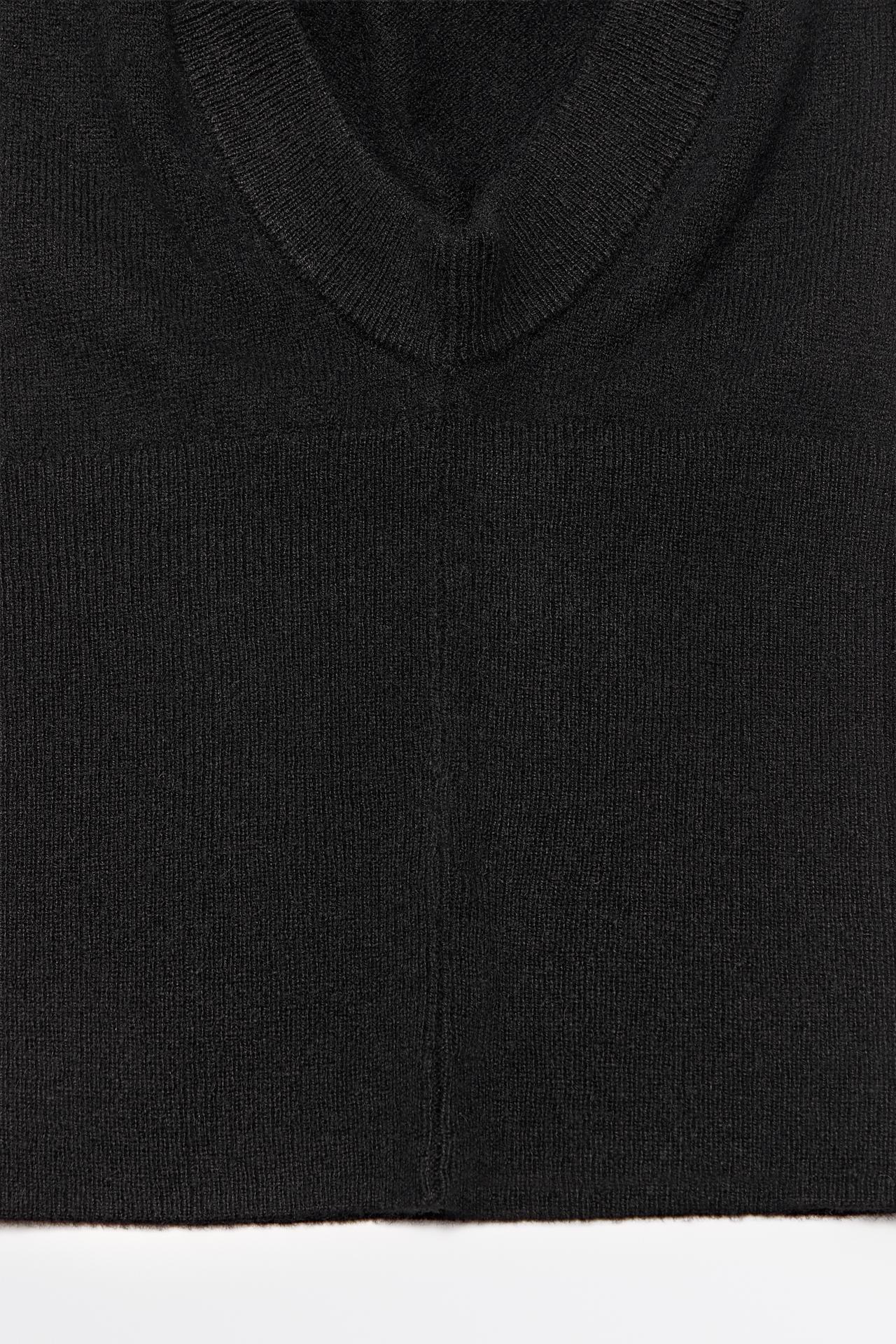 100% cashmere balaclava — BLACK