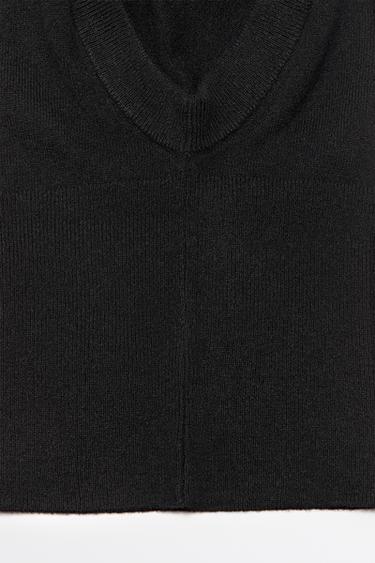 100% cashmere balaclava — BLACK 9