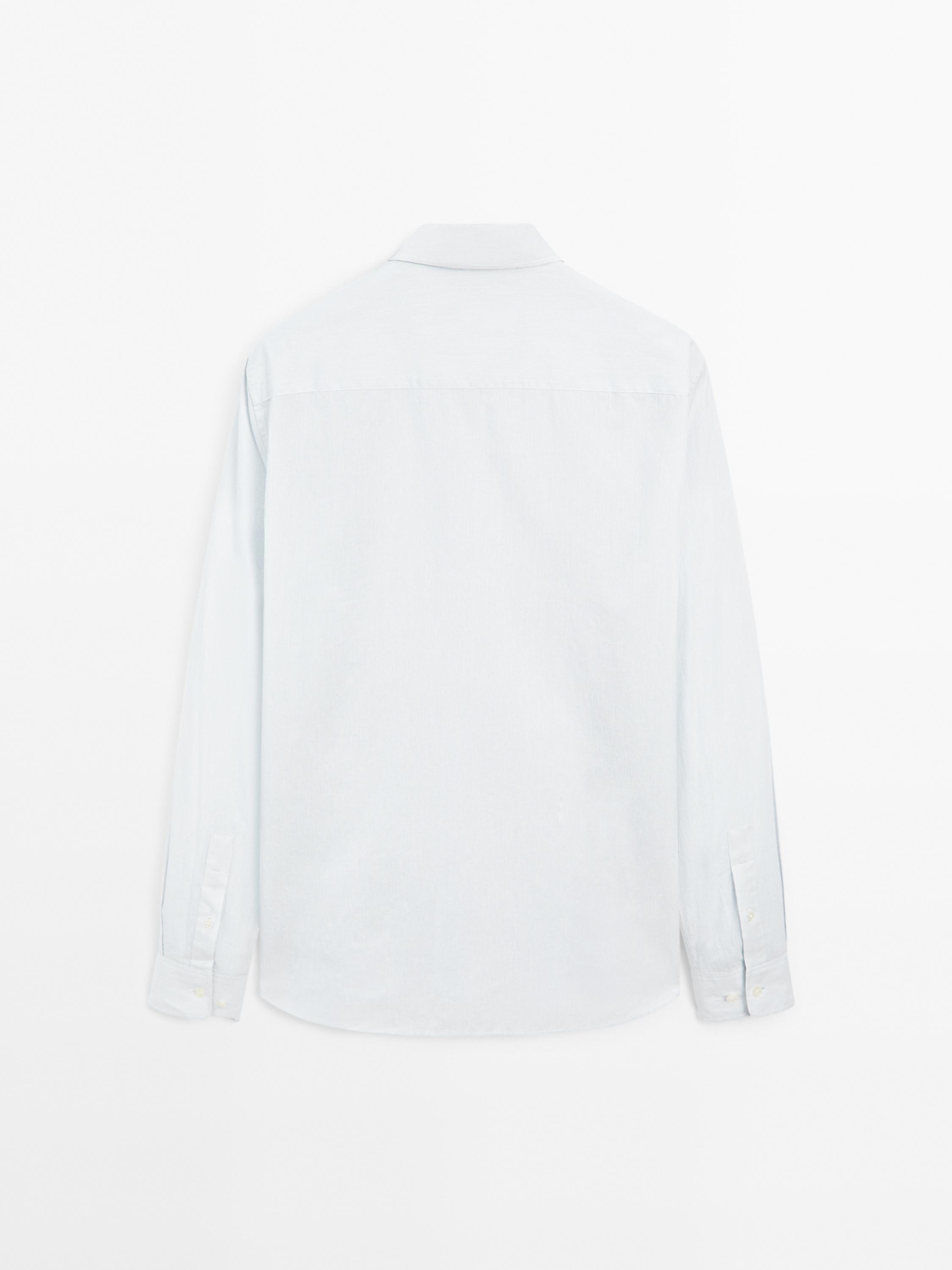 Regular fit striped shirt