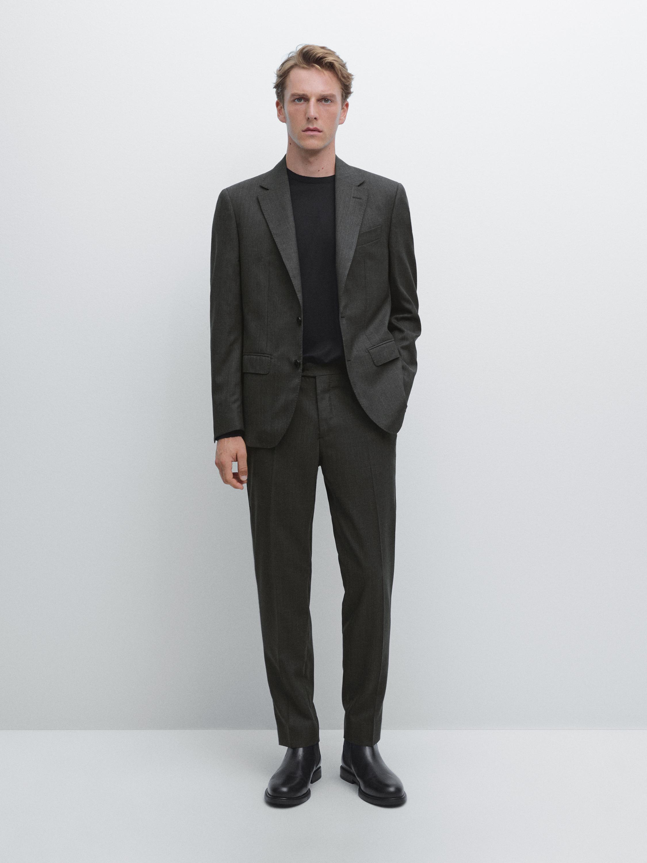 Americana de traje 100% lana