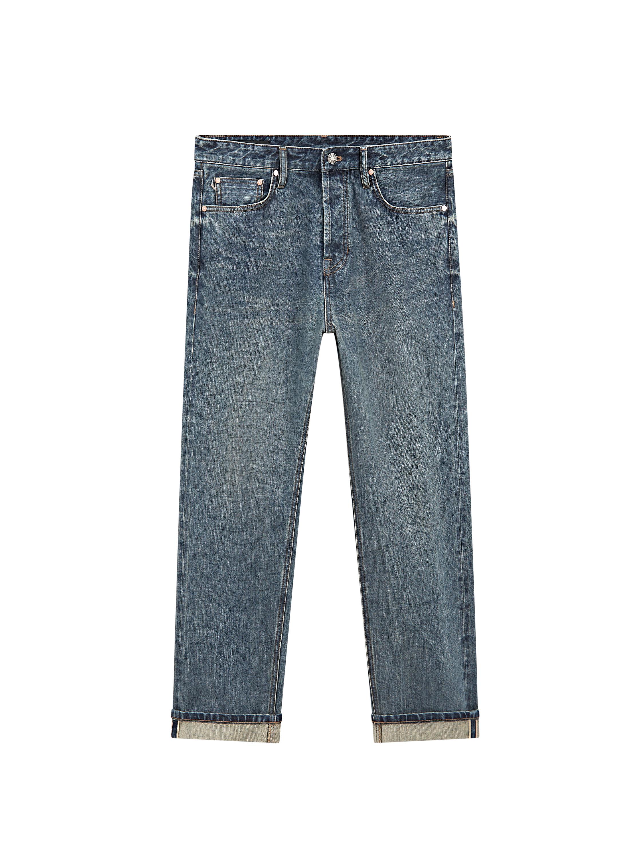 Selvedge fit jeans — MEDIUM BLUE