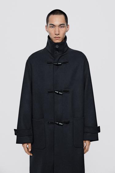 Mid-length coat with toggle detail - LIMITED EDITION — DEEP BLUE 2