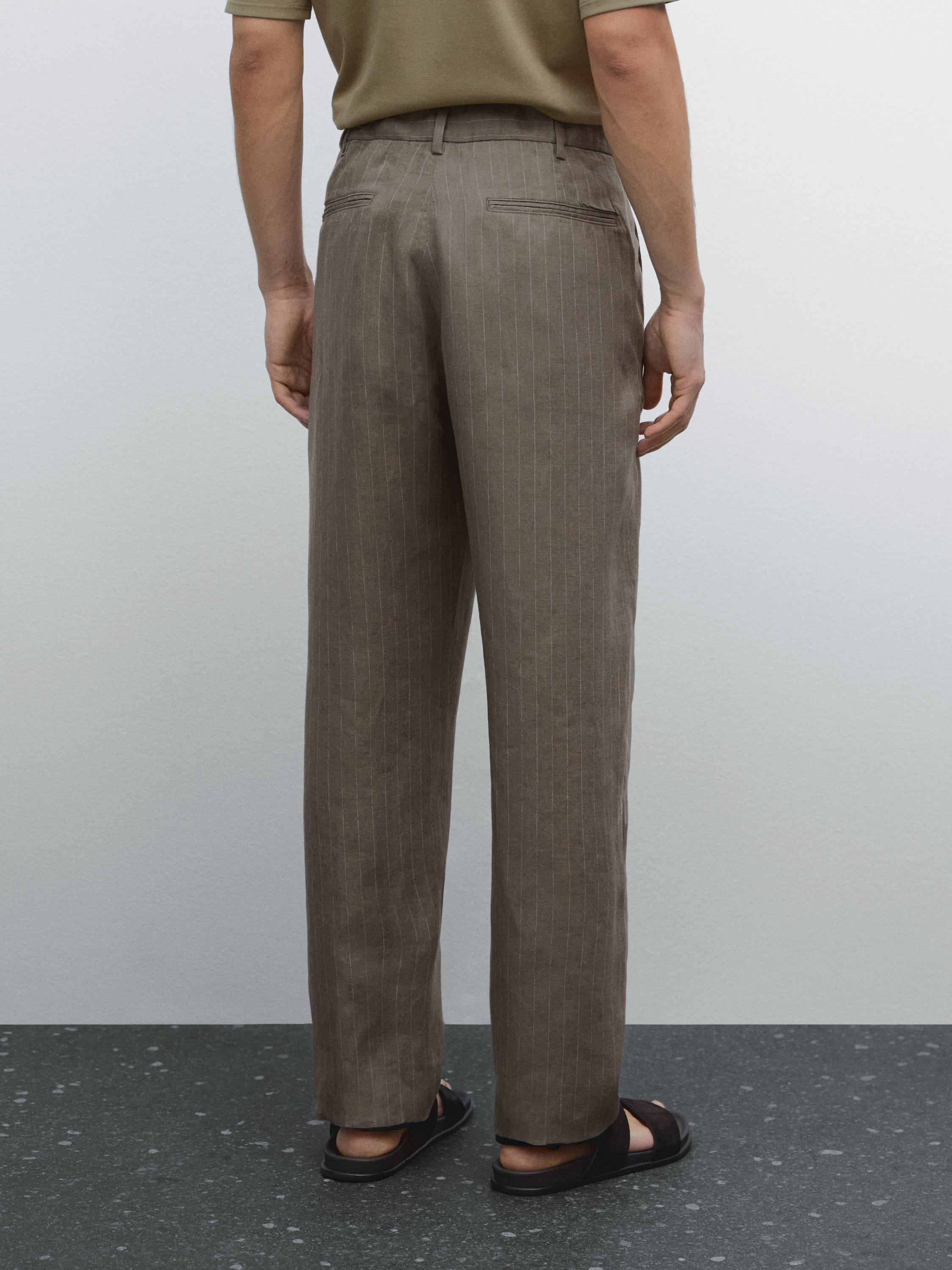 Pantalons ratlles 100% lli