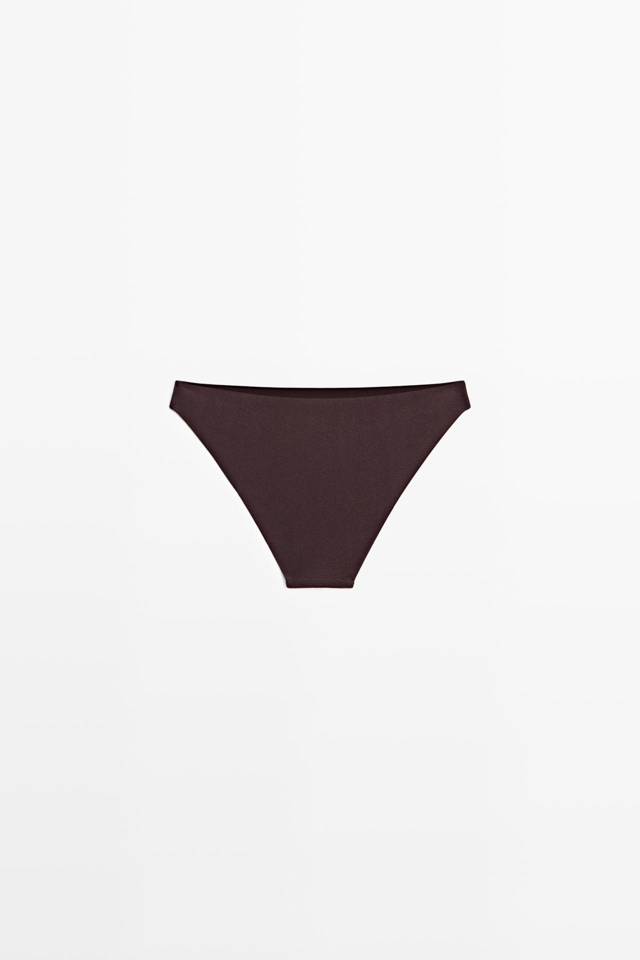 Glittery bikini bottoms — BROWN