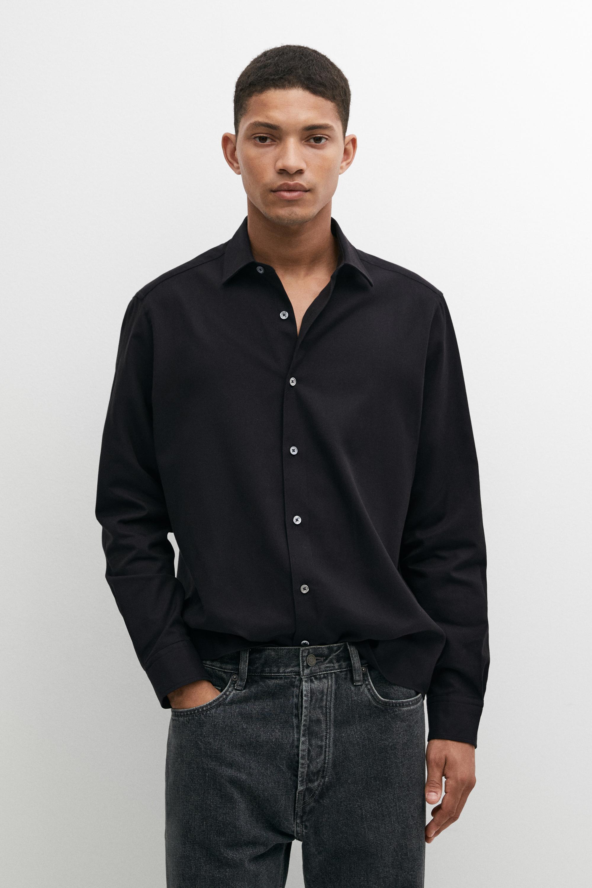 100% Cotton Twill Regular Fit Shirt