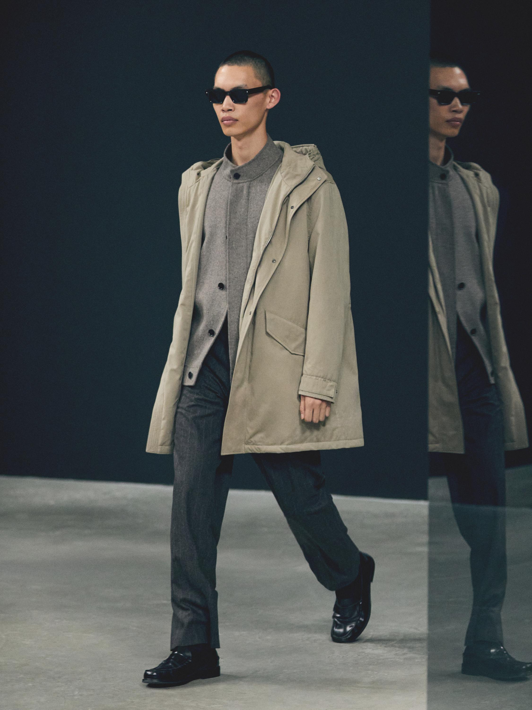 Parka tissu déperlant toucher pêche