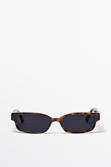 Tortoiseshell-effect sunglasses — Caramel 1