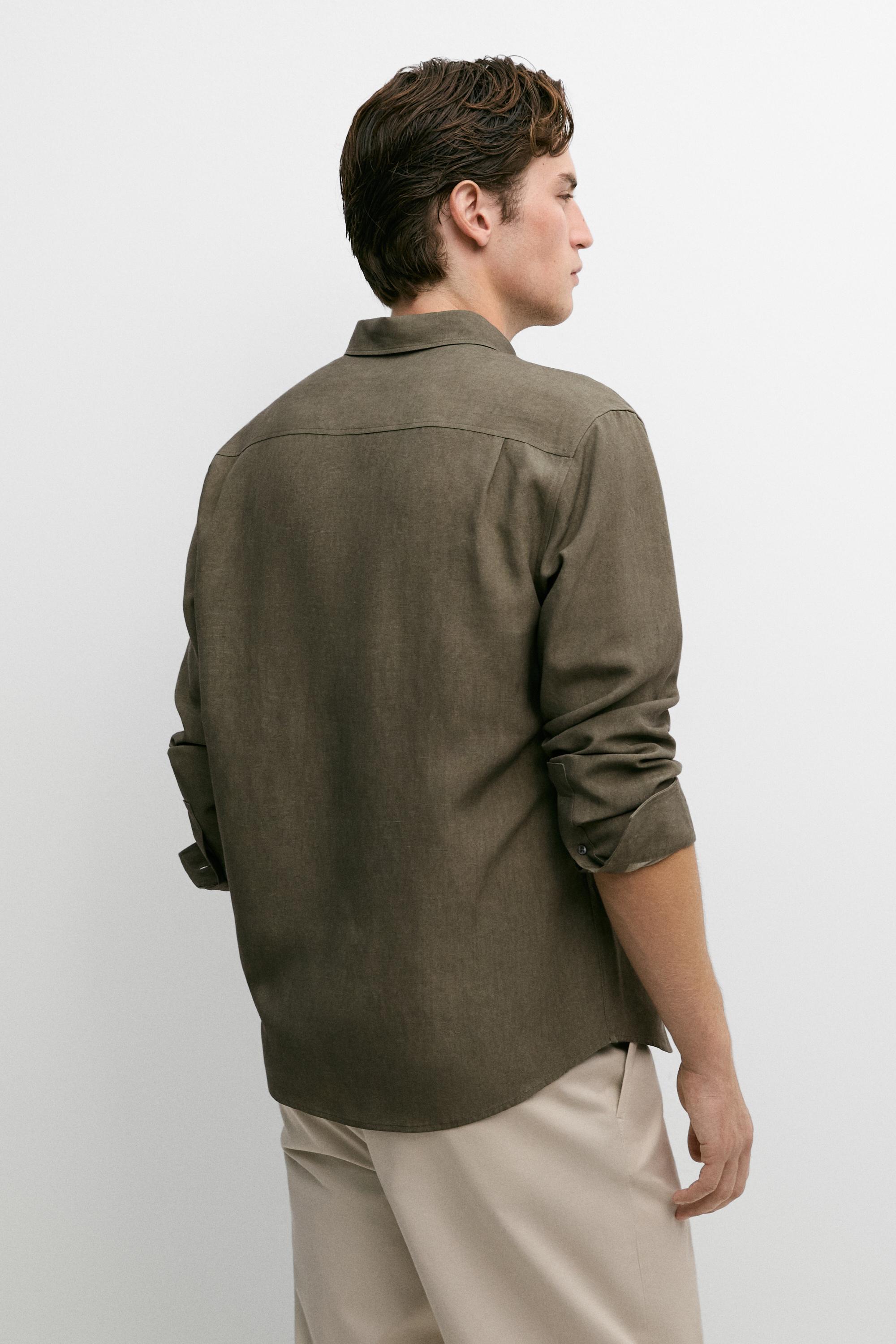 Regular fit shirt with pocket detail - thumbnail 5