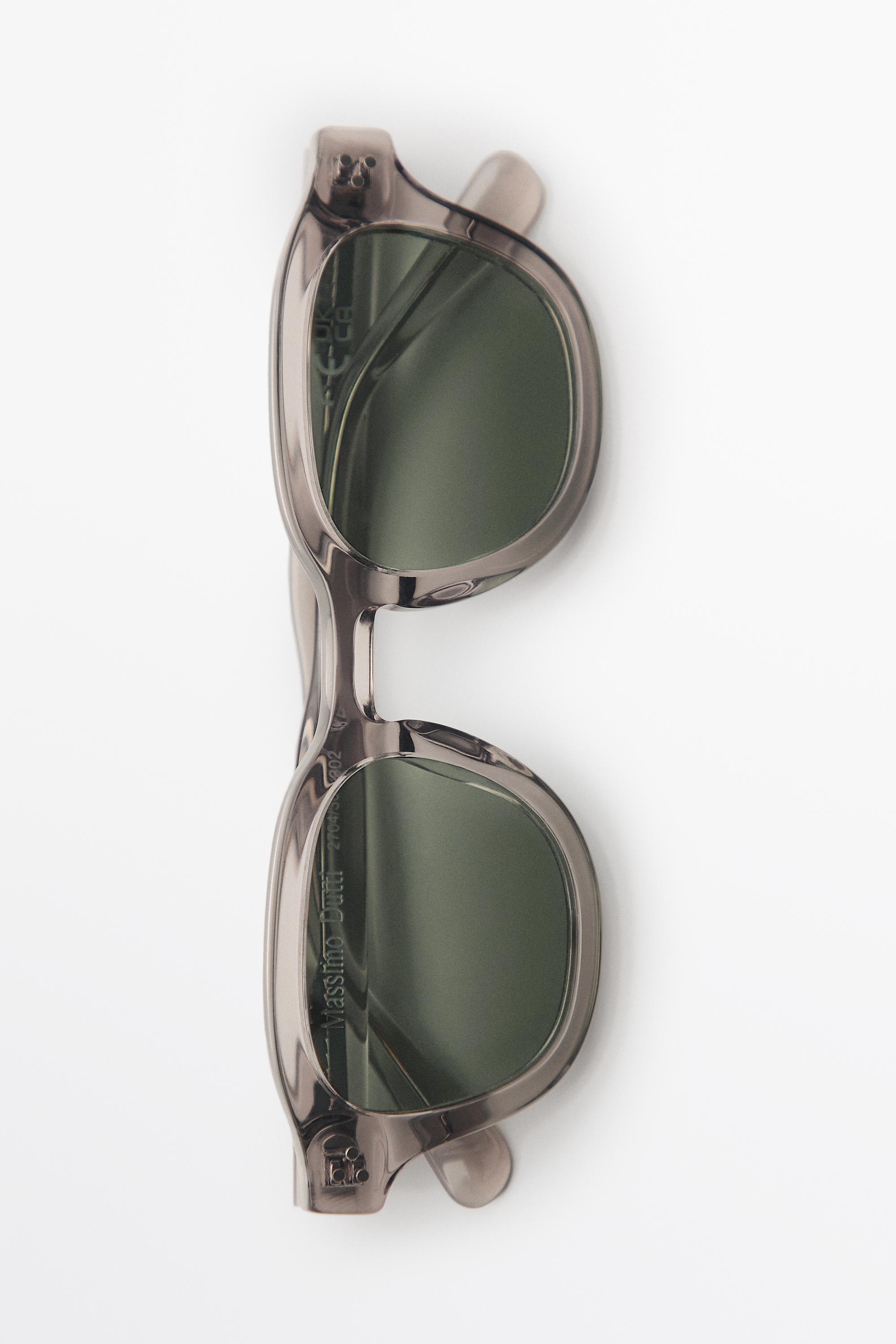 Geometric sunglasses — GREY