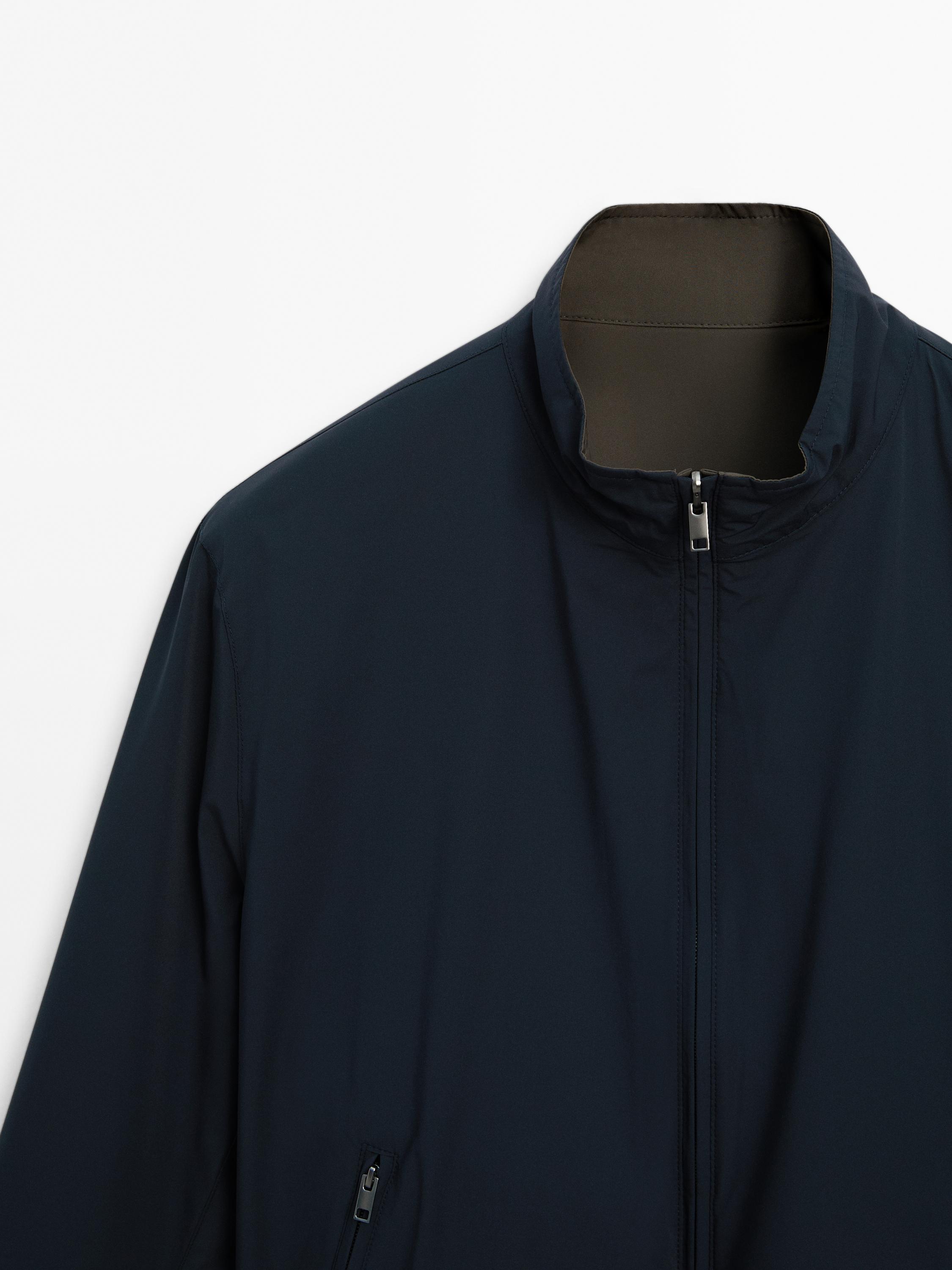 Reversible bi-stretch jacket