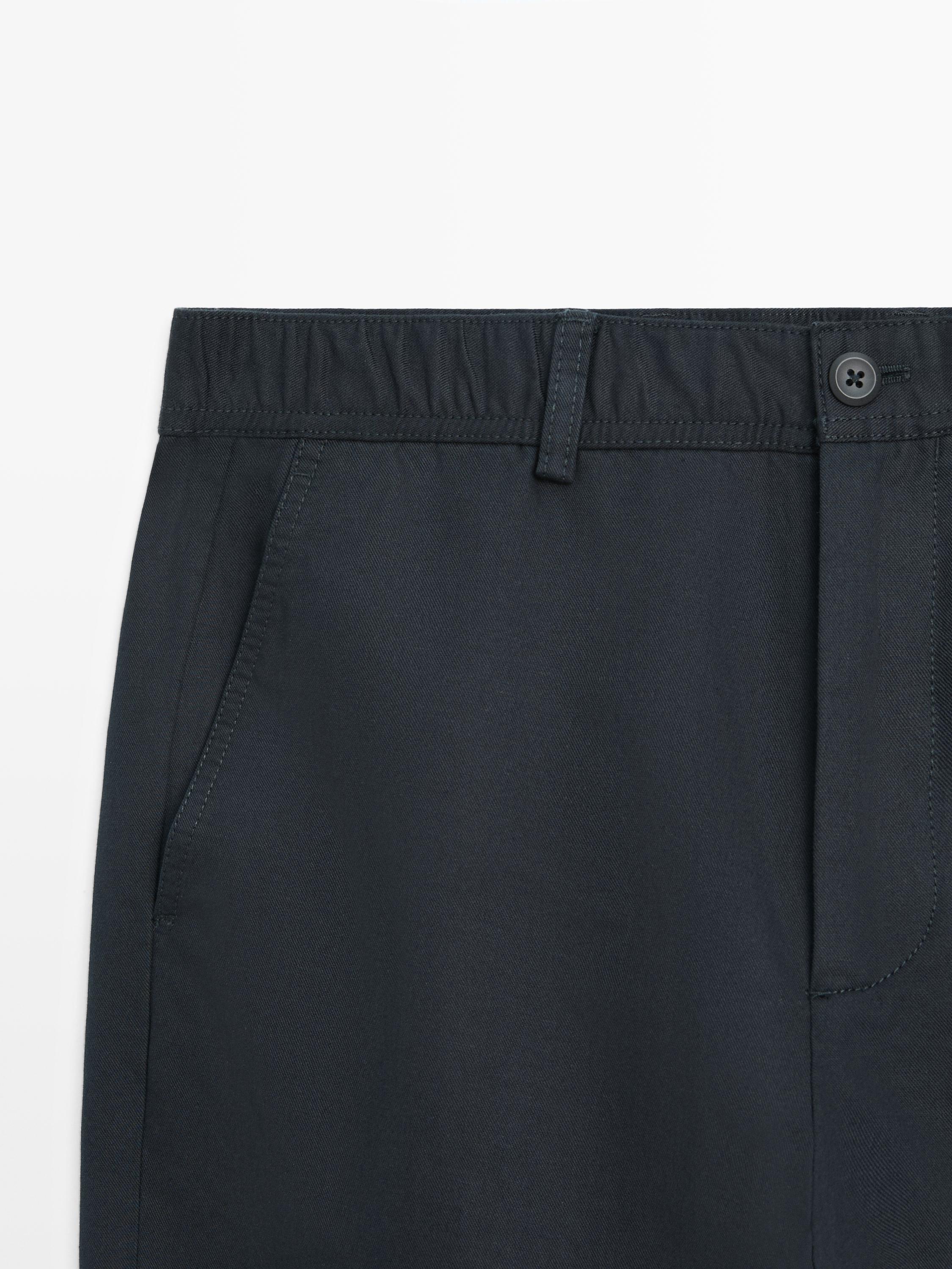 Jogger fit trousers — NAVY BLUE