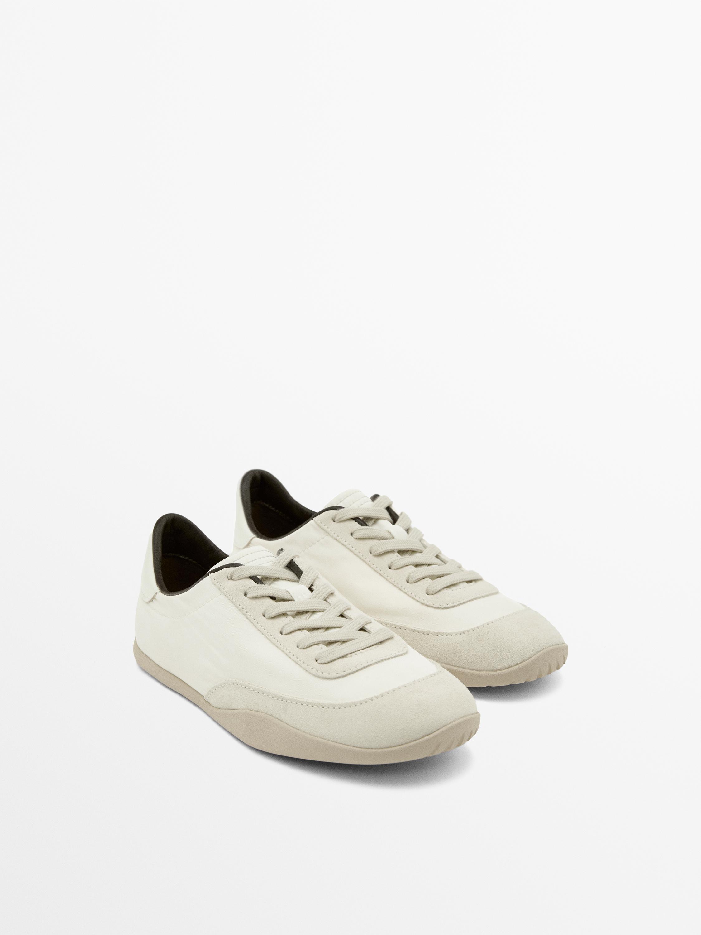 Contrast trainers — Multicolored