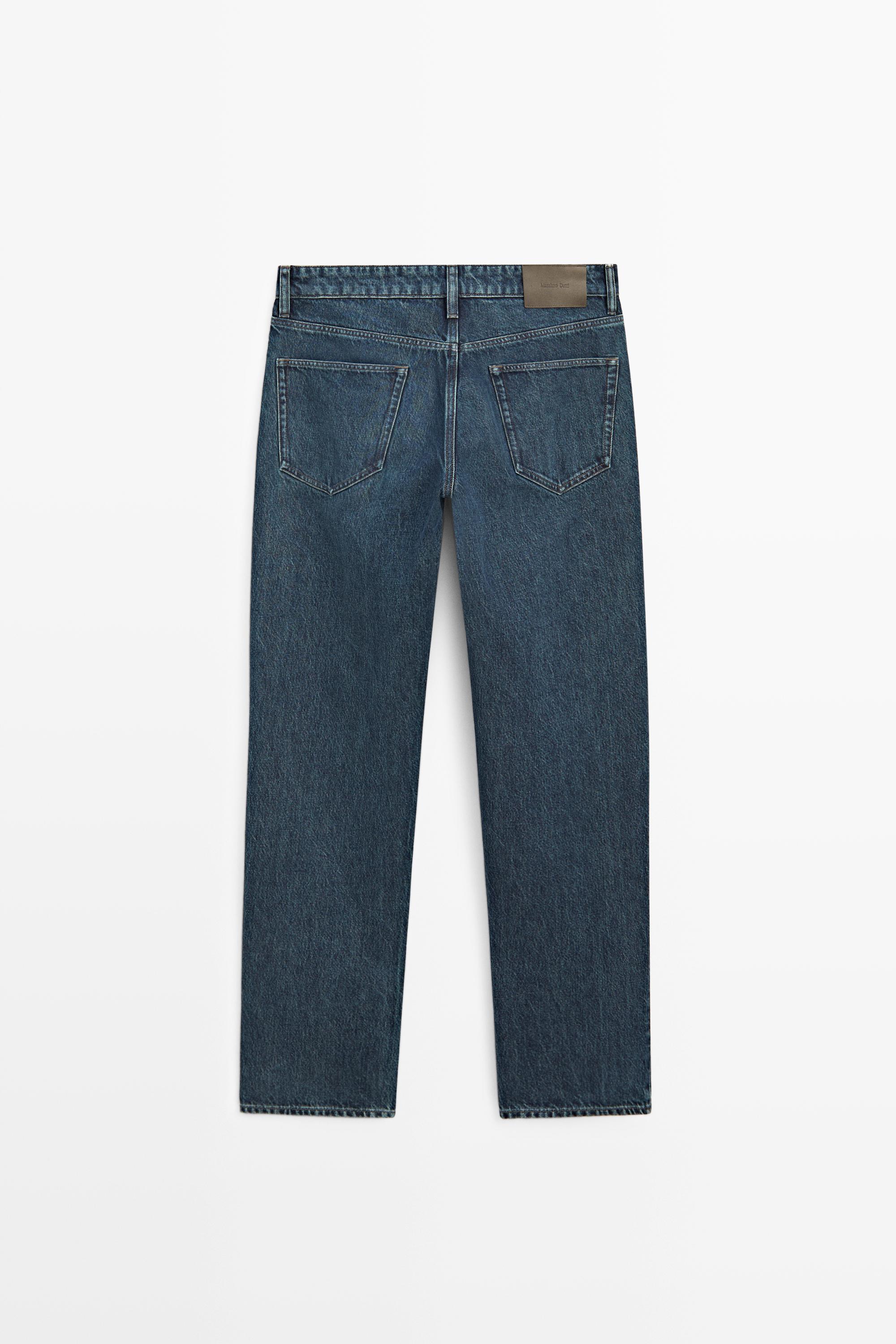 Tapered fit jeans — INDIGO