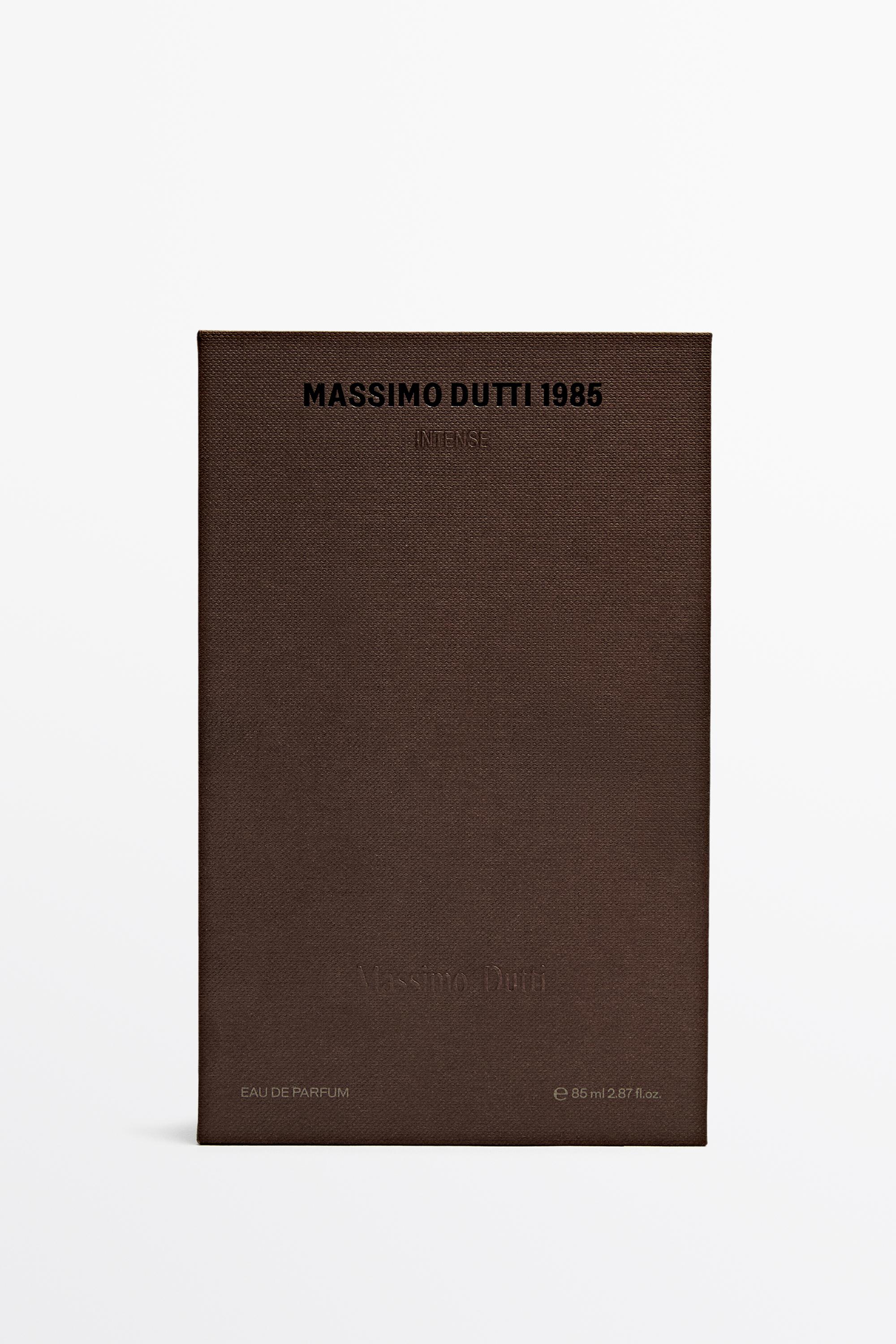 (85 ml) Massimo Dutti 1985 Intense eau de parfum — BROWN