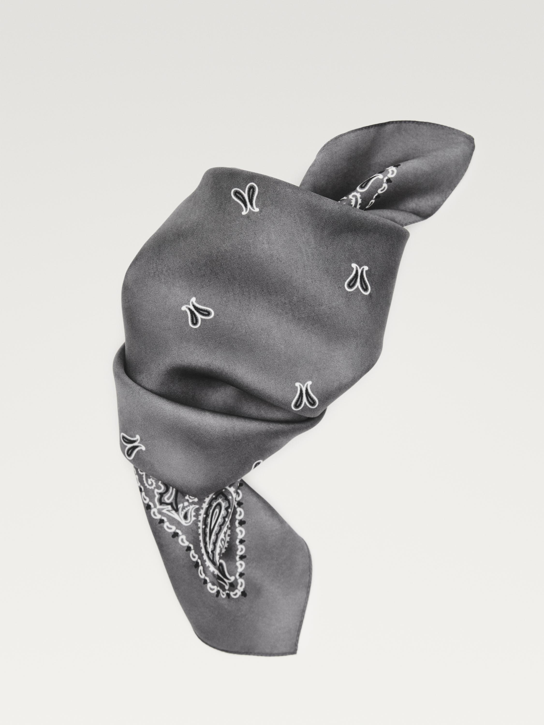 佩斯利印花圍巾