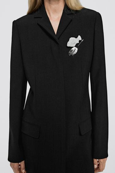 Fitted long coat - LIMITED EDITION — BLACK 3