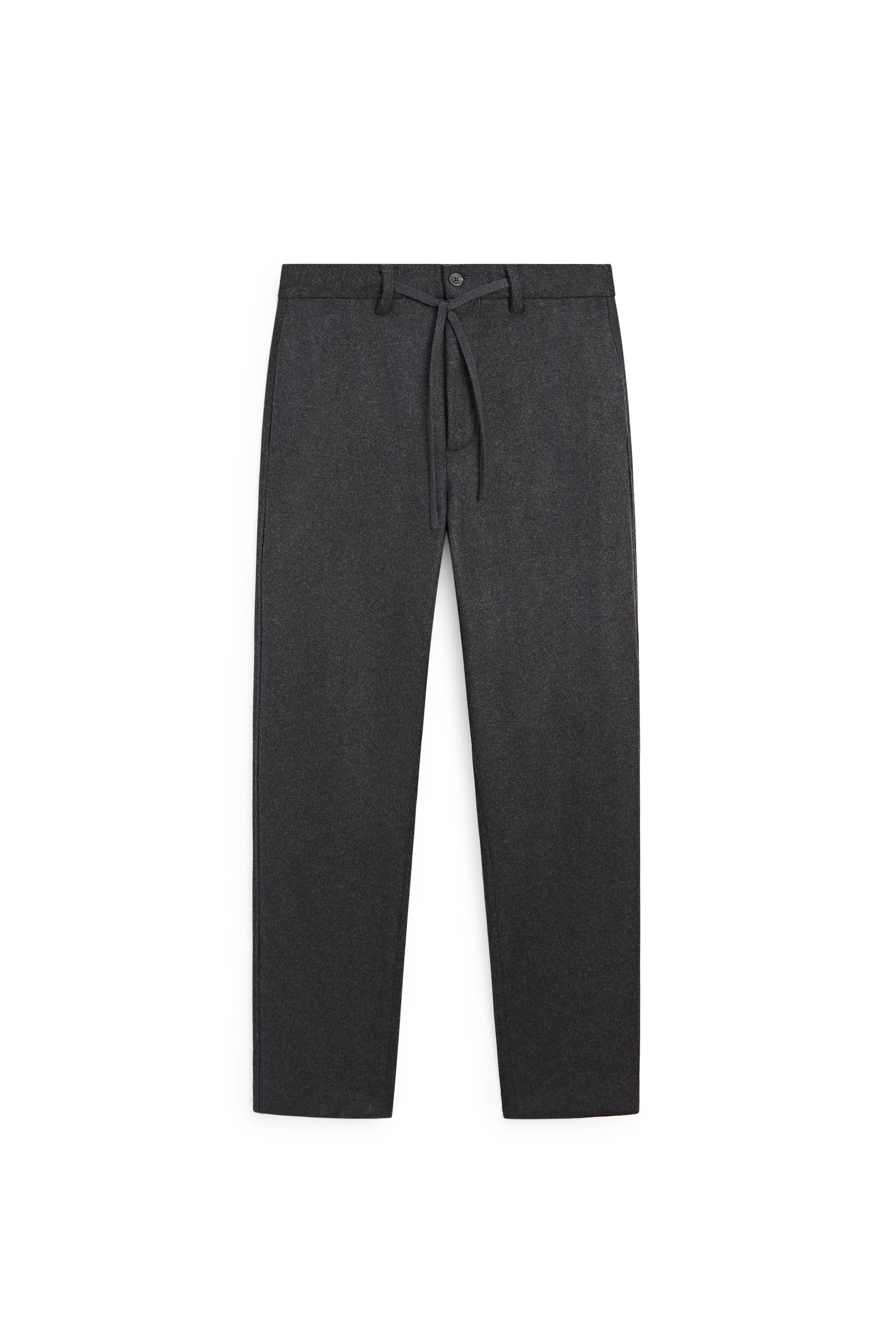 100% wool total look pants — GREY