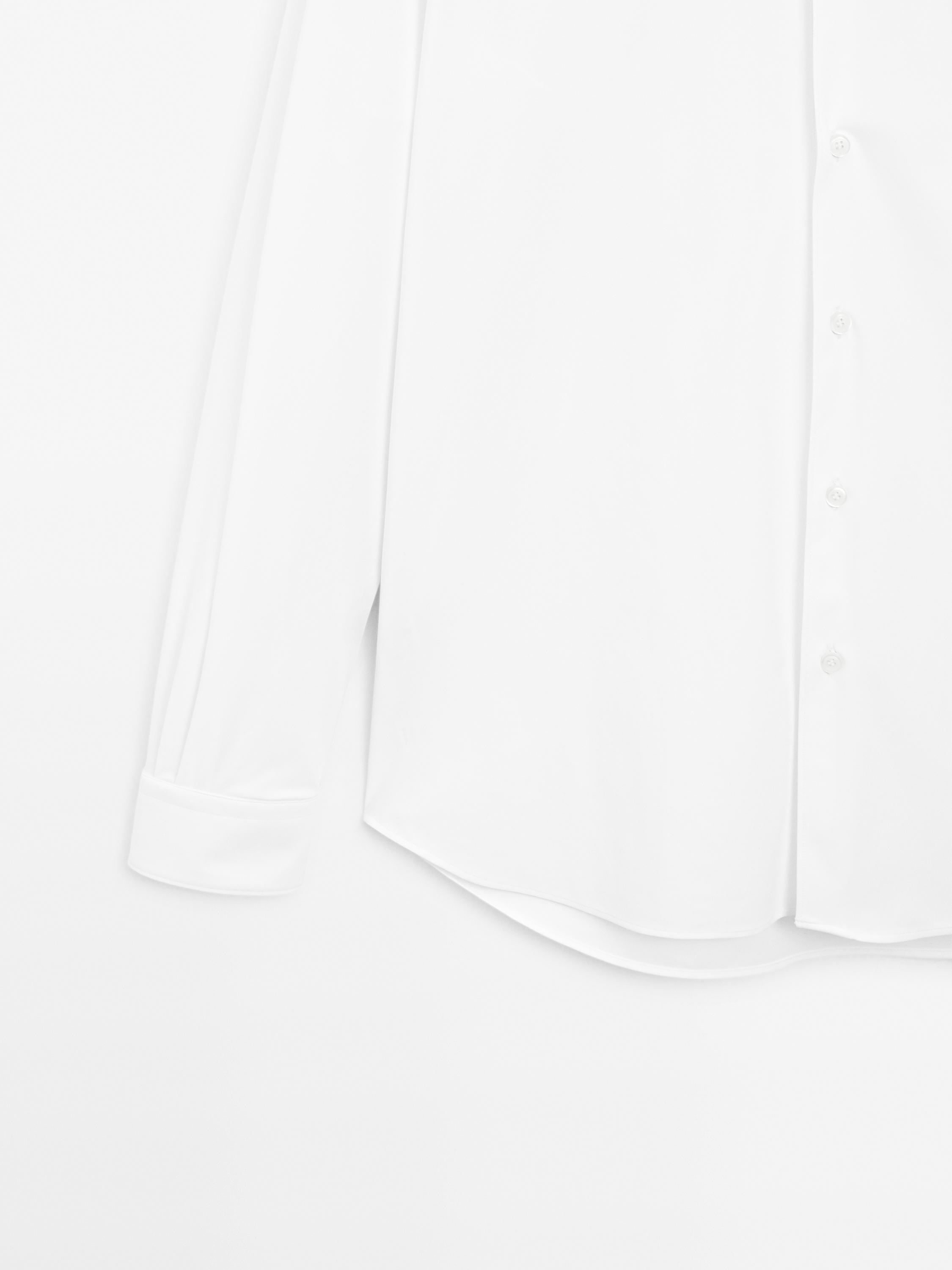 Slim fit non-iron shirt