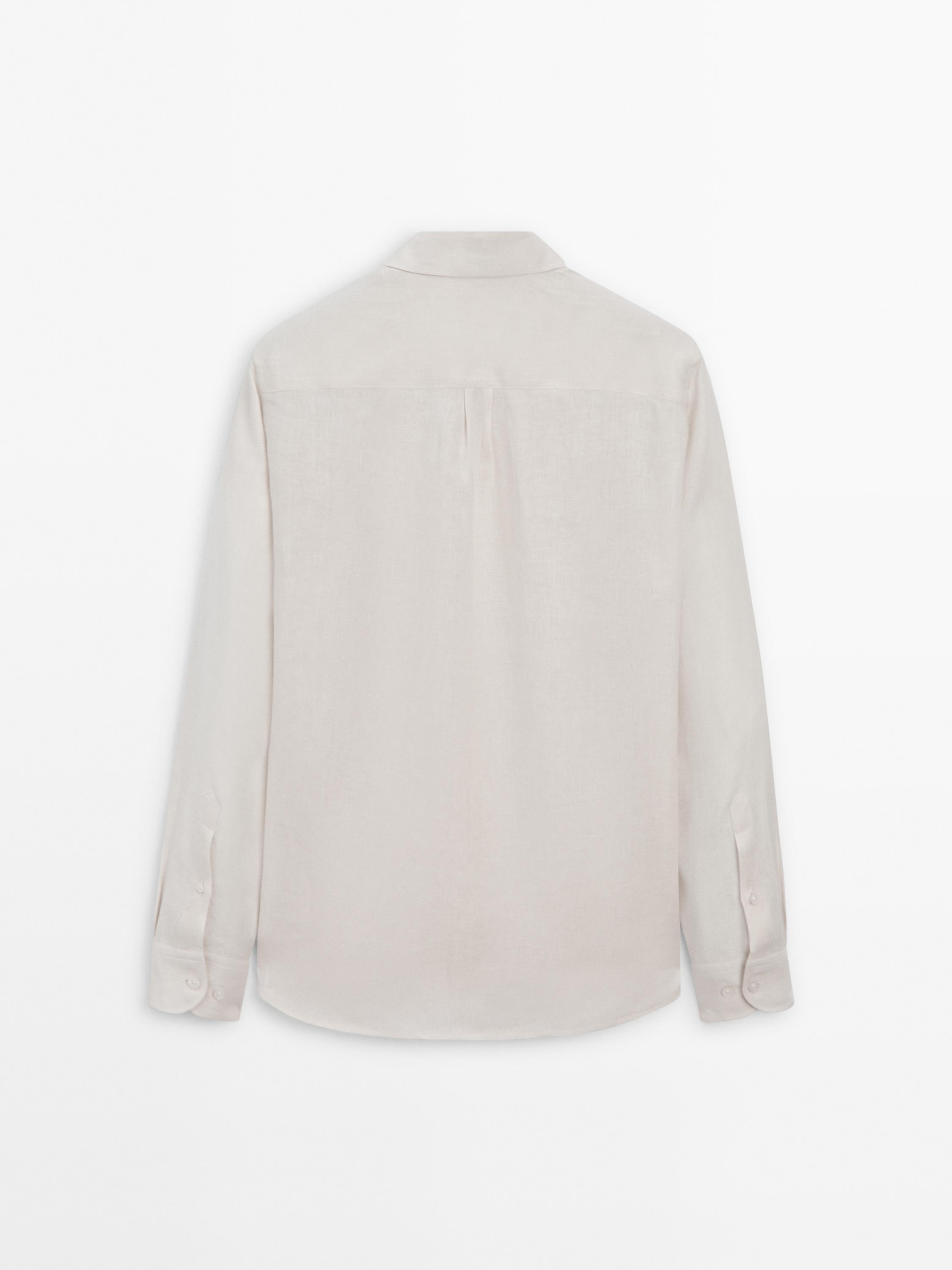 100% linen shirt