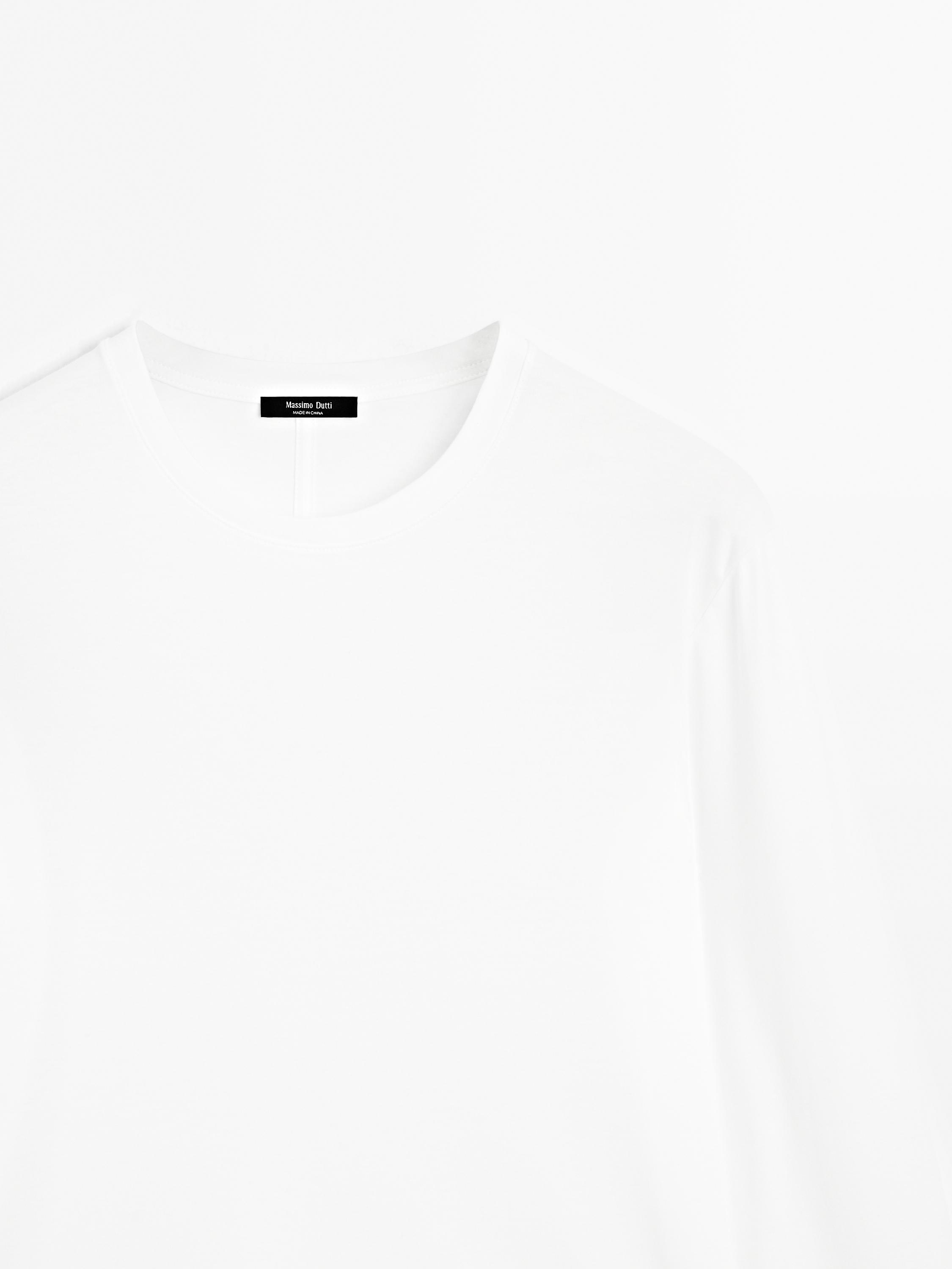 Long sleeve T-shirt with seam detail