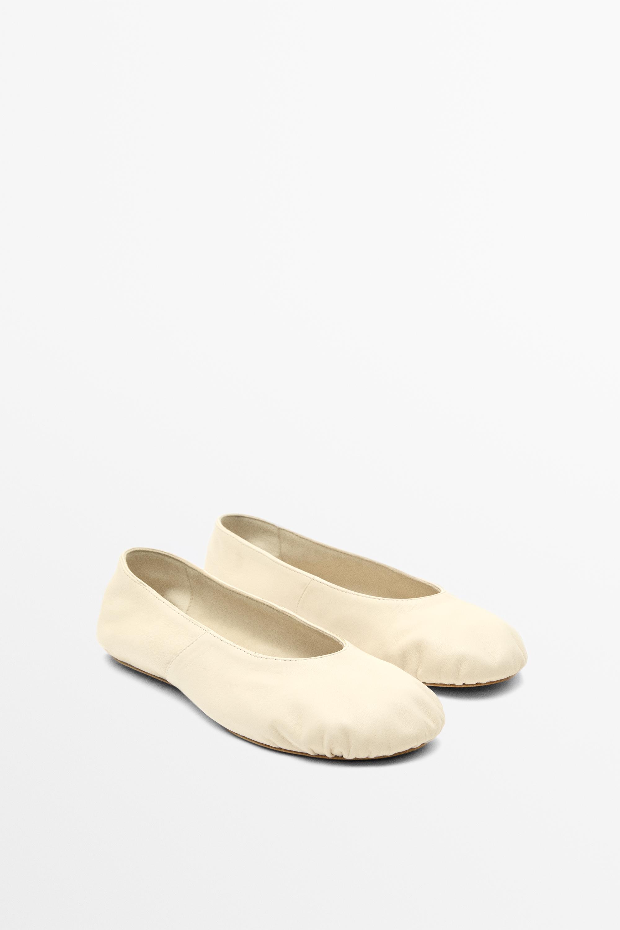 Soft leather ballet flats - Limited Edition — Vanilla