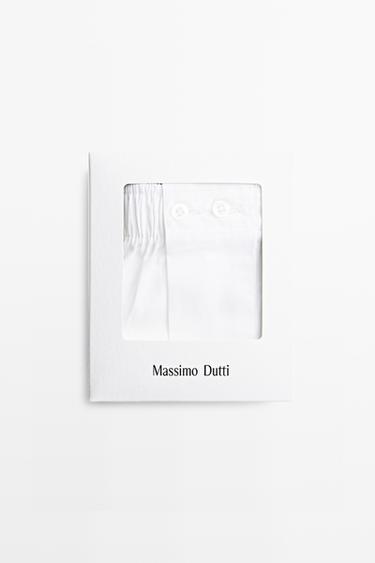 Plain 100% cotton boxers — WHITE 5