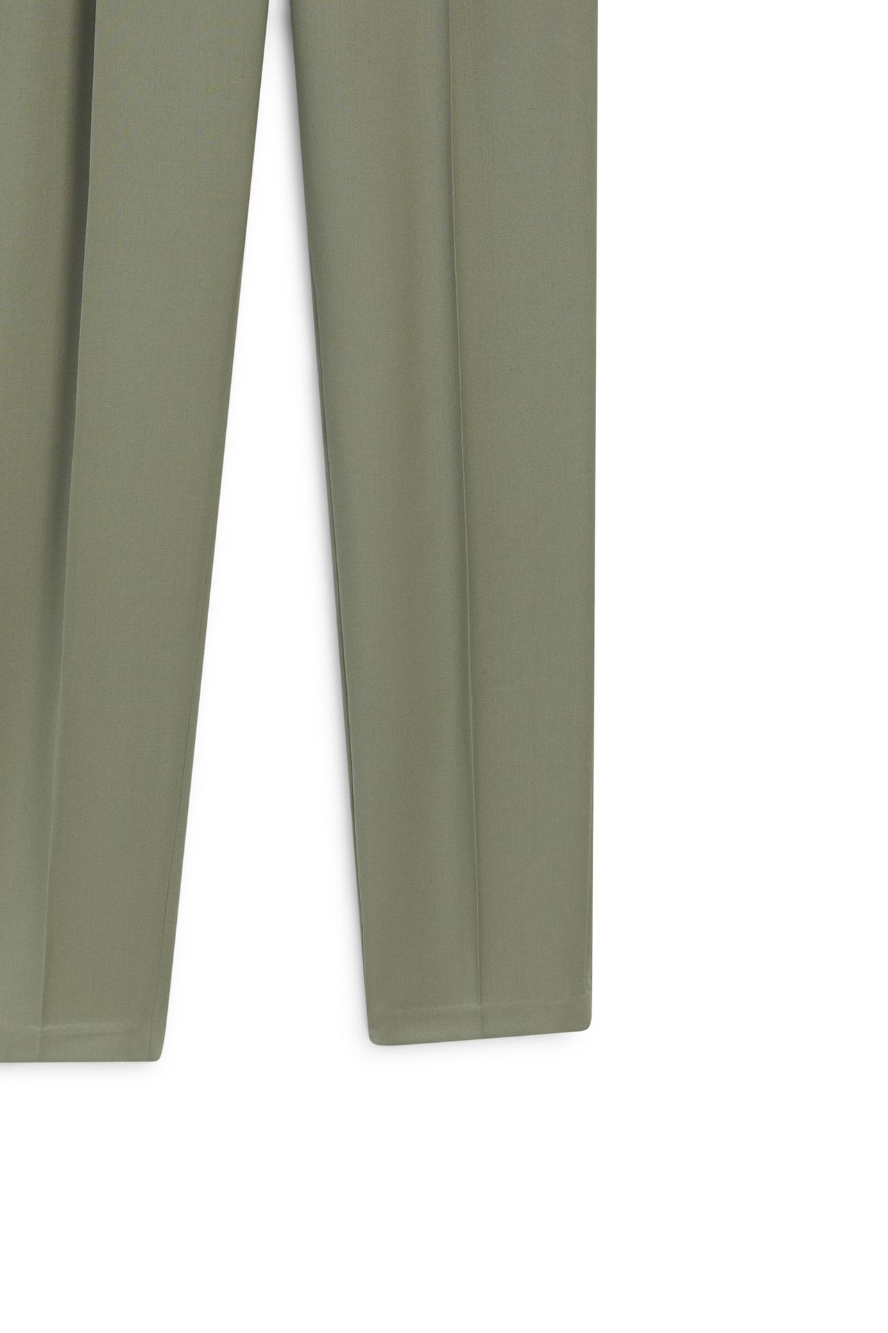 Slim fit suit pants - LIMITED EDITION — Green-grey