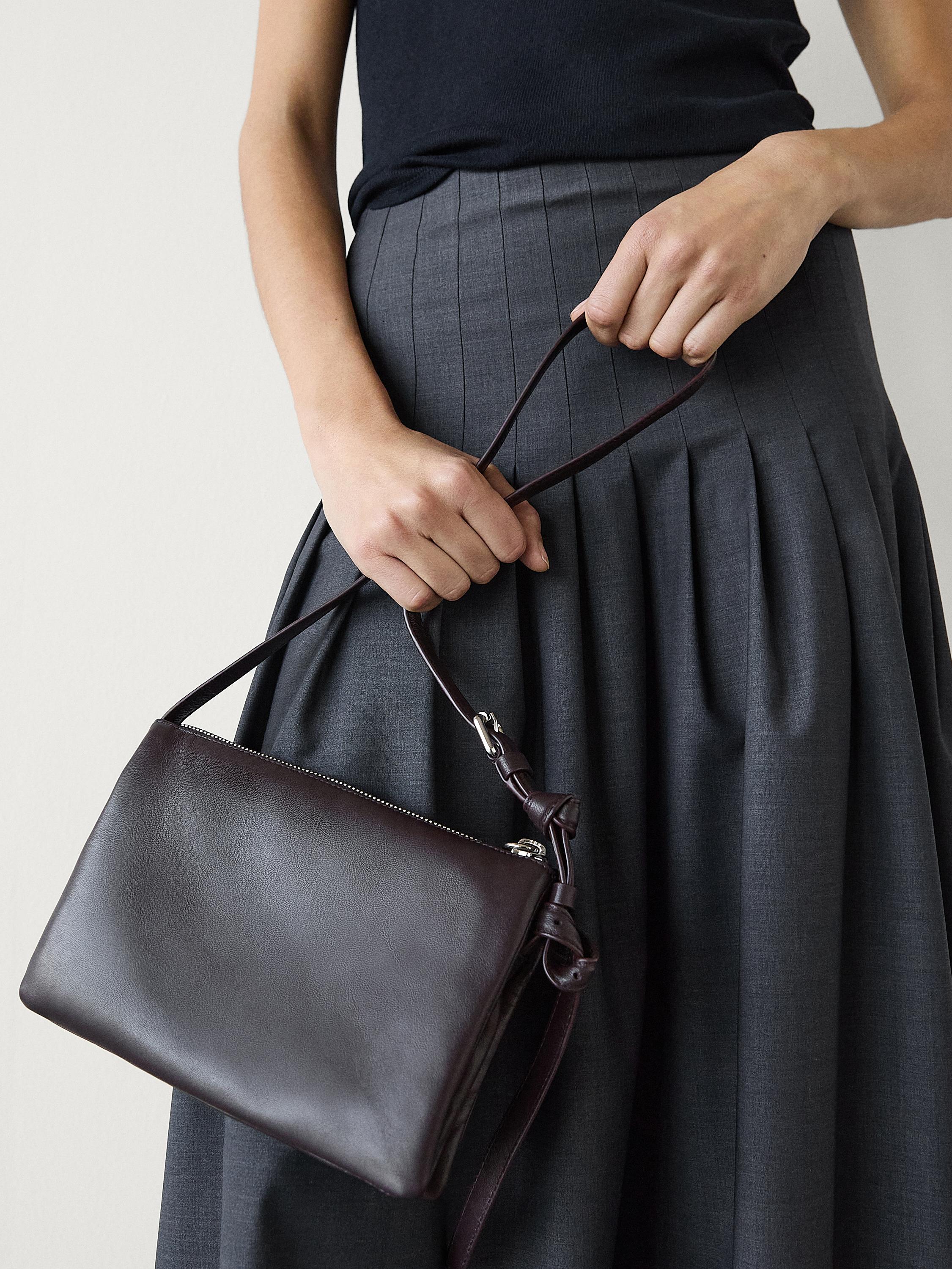 Nappa leather mini bag