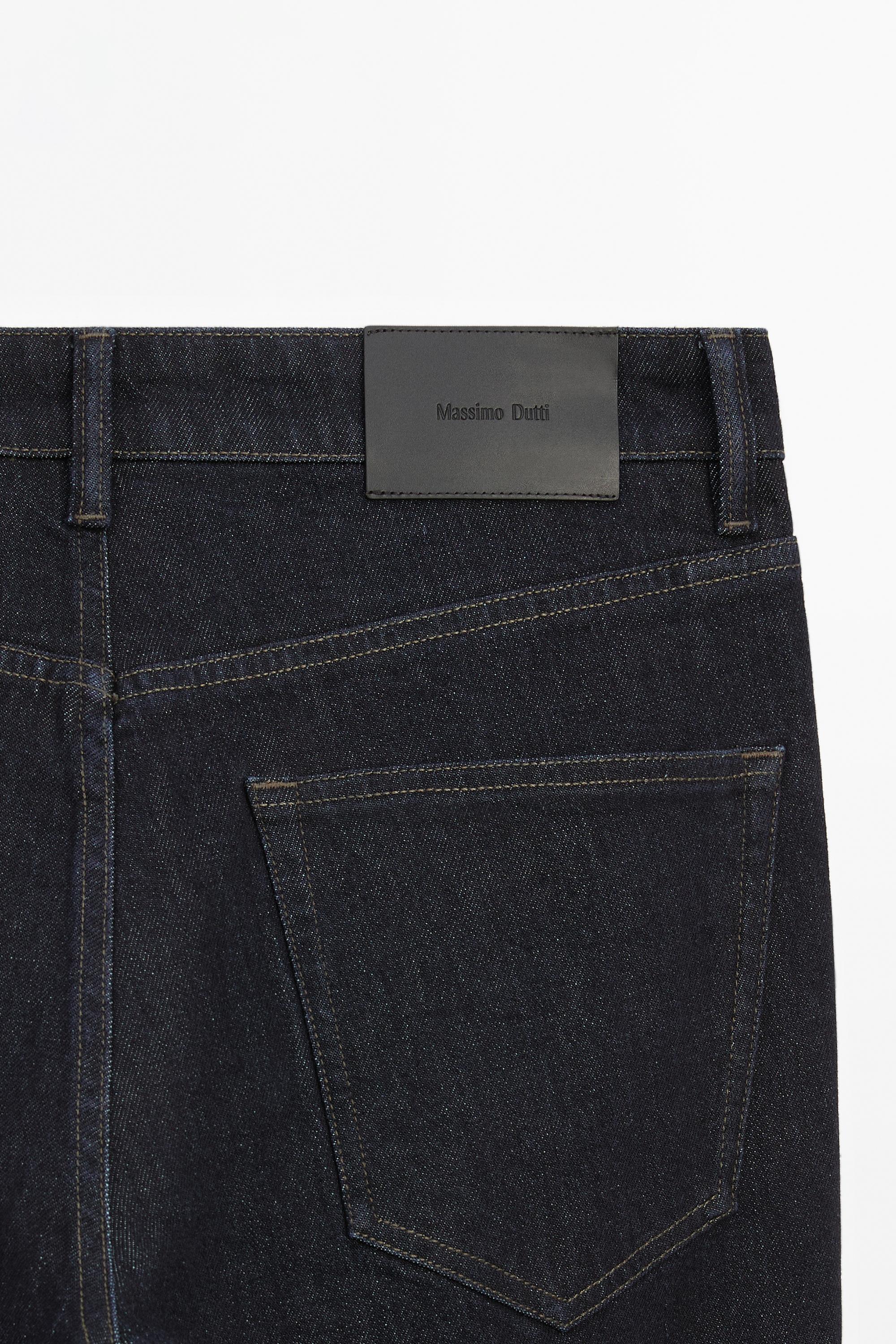 Tapered fit jeans — NAVY BLUE (alternate view)