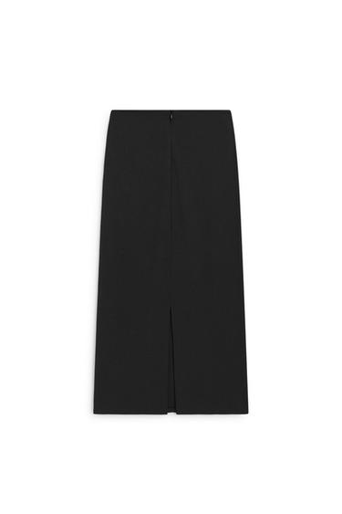 Stretch midi skirt - LIMITED EDITION — CHARCOAL 7