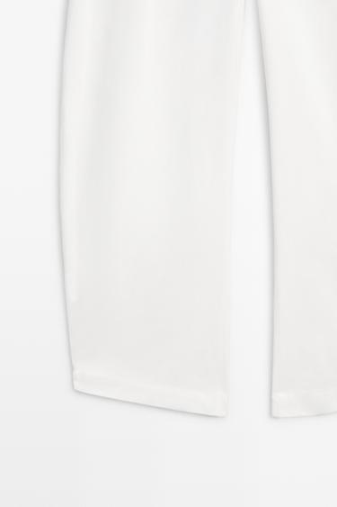 Flowing barrel fit pants — WHITE 7