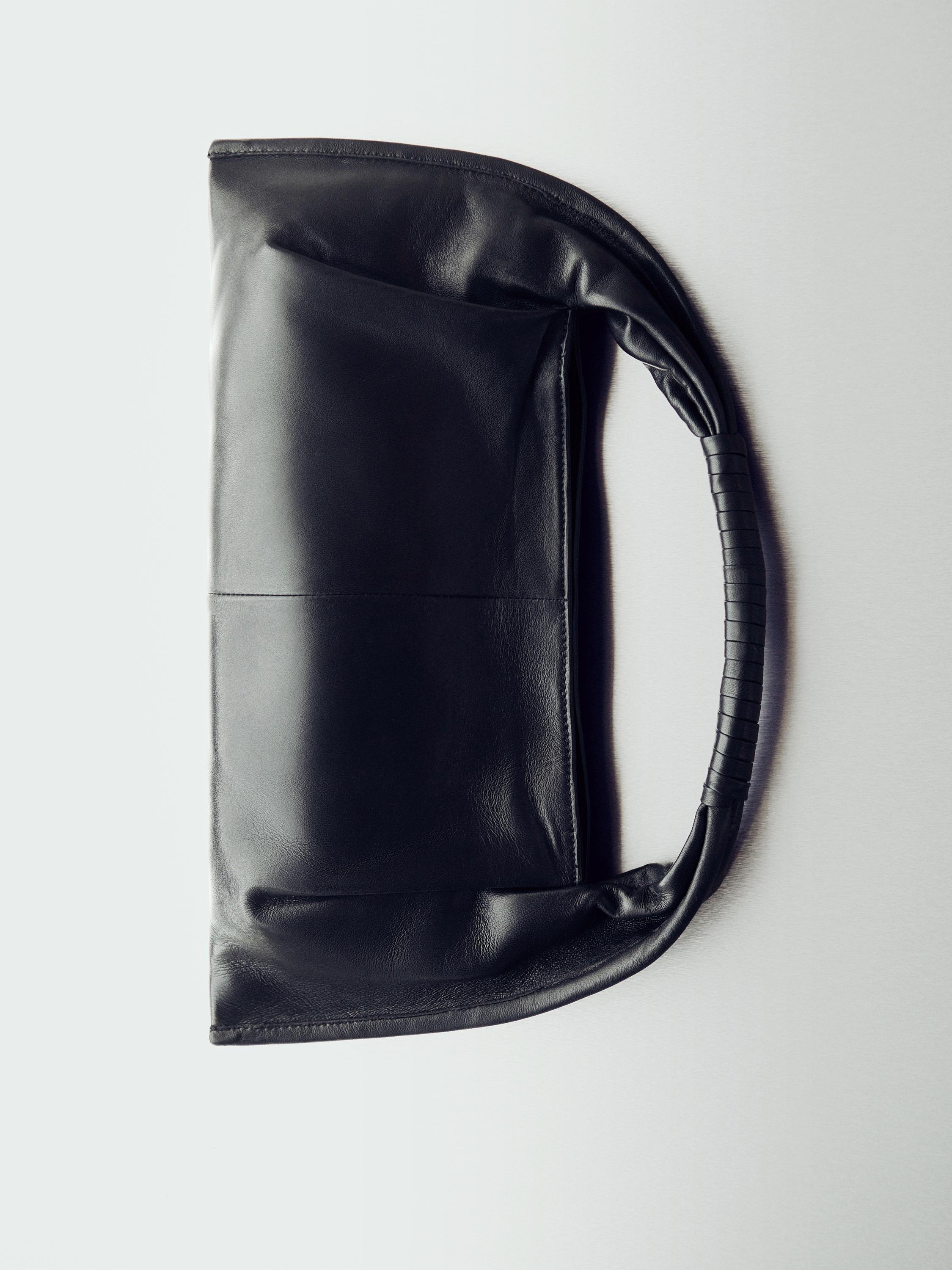 Nappa leather handbag