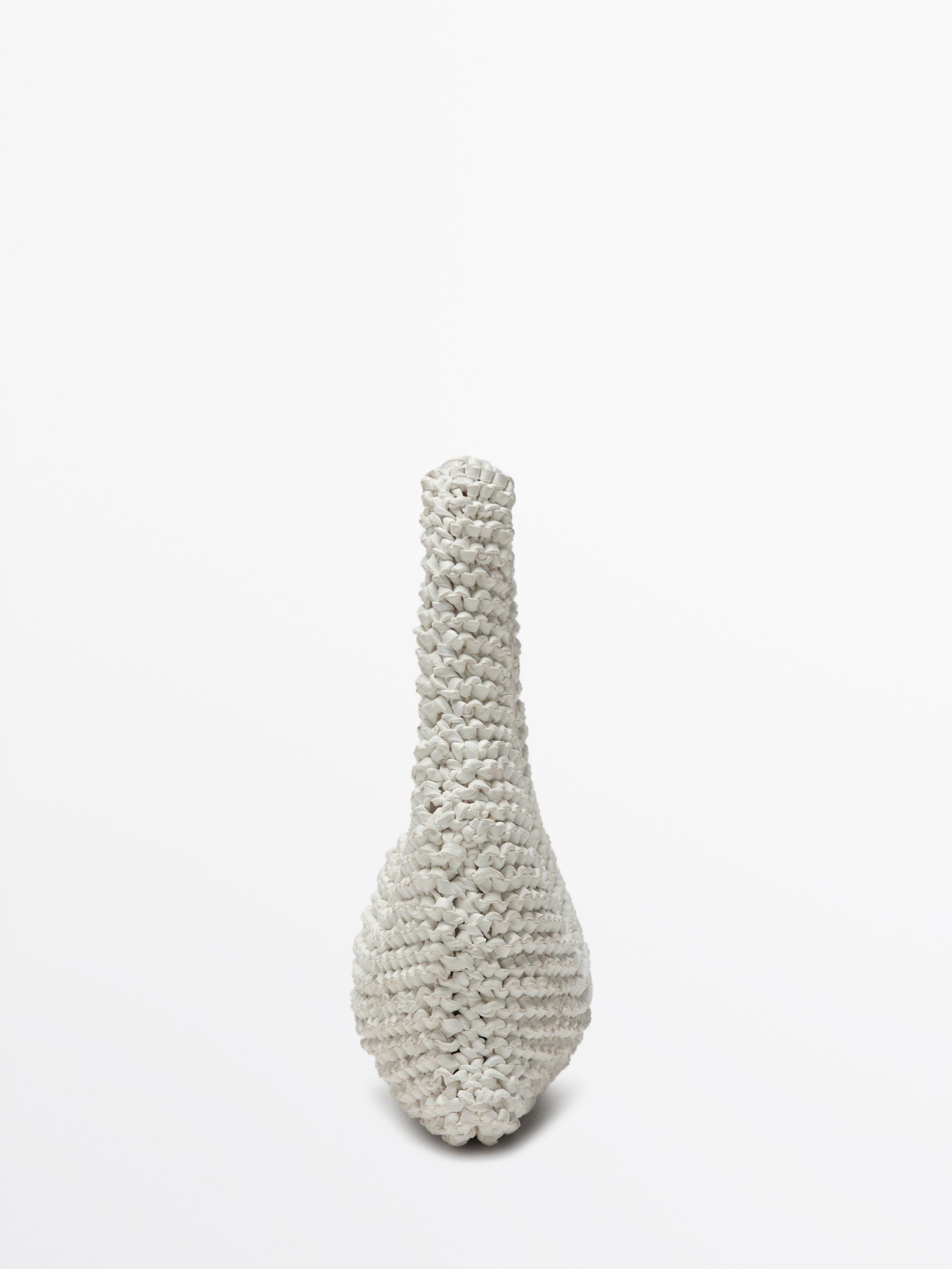 Mini split suede crochet bag - Limited Edition