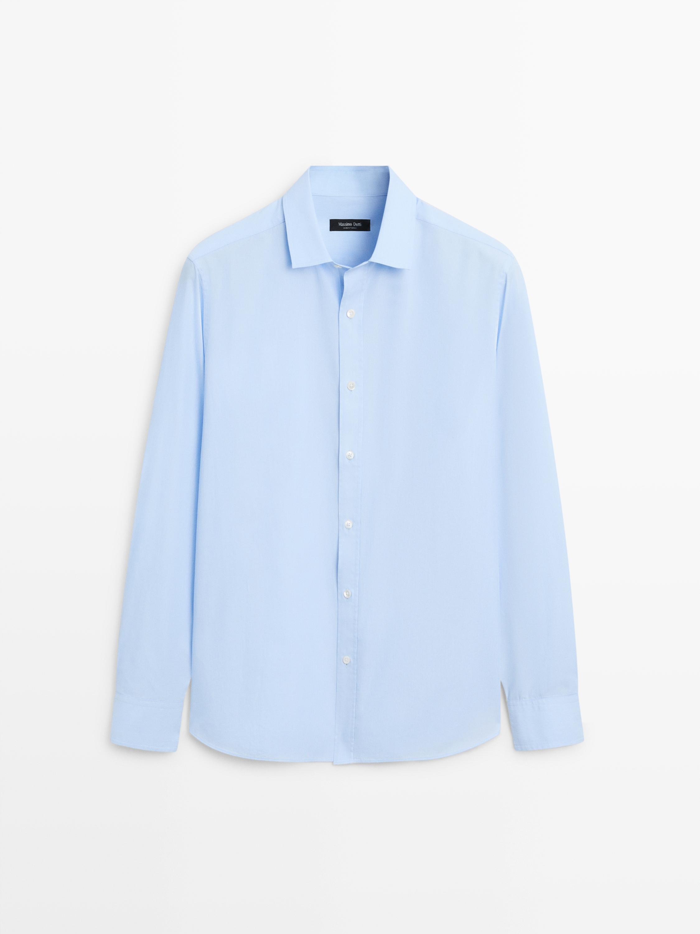 Regular fit striped shirt