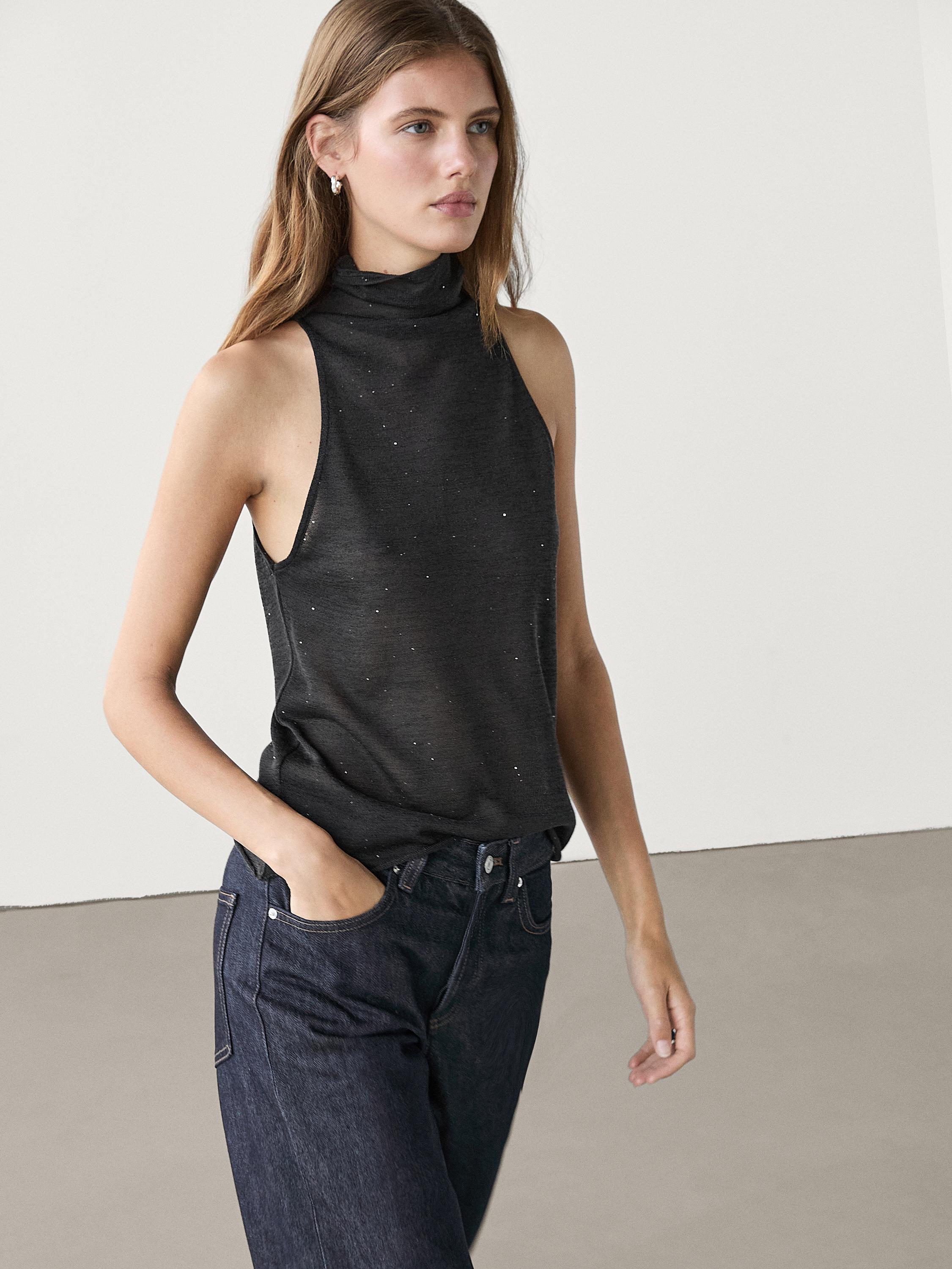 Dress Tops and Basics for Women Massimo Dutti