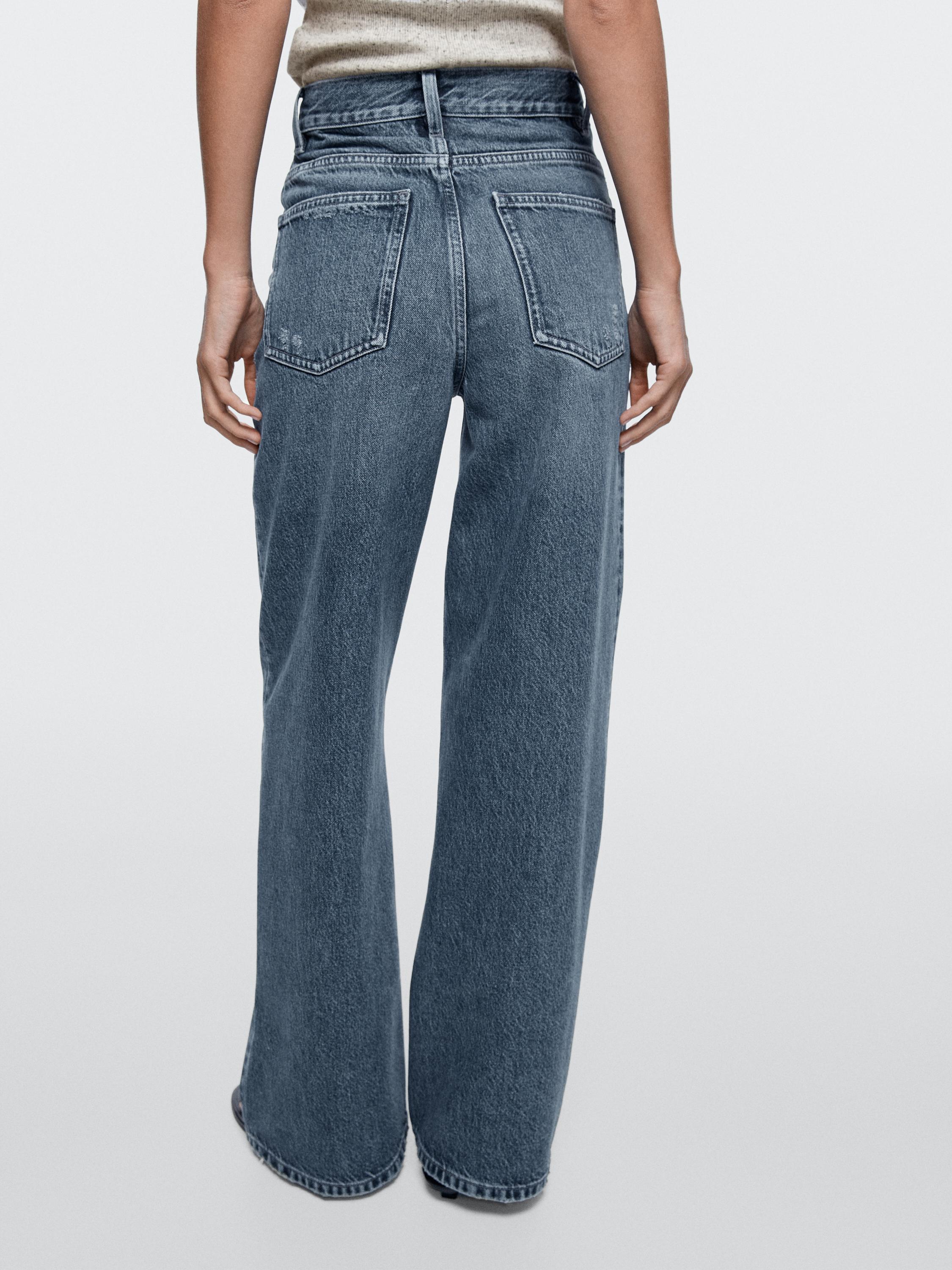 Wide-leg jeans — MEDIUM BLUE