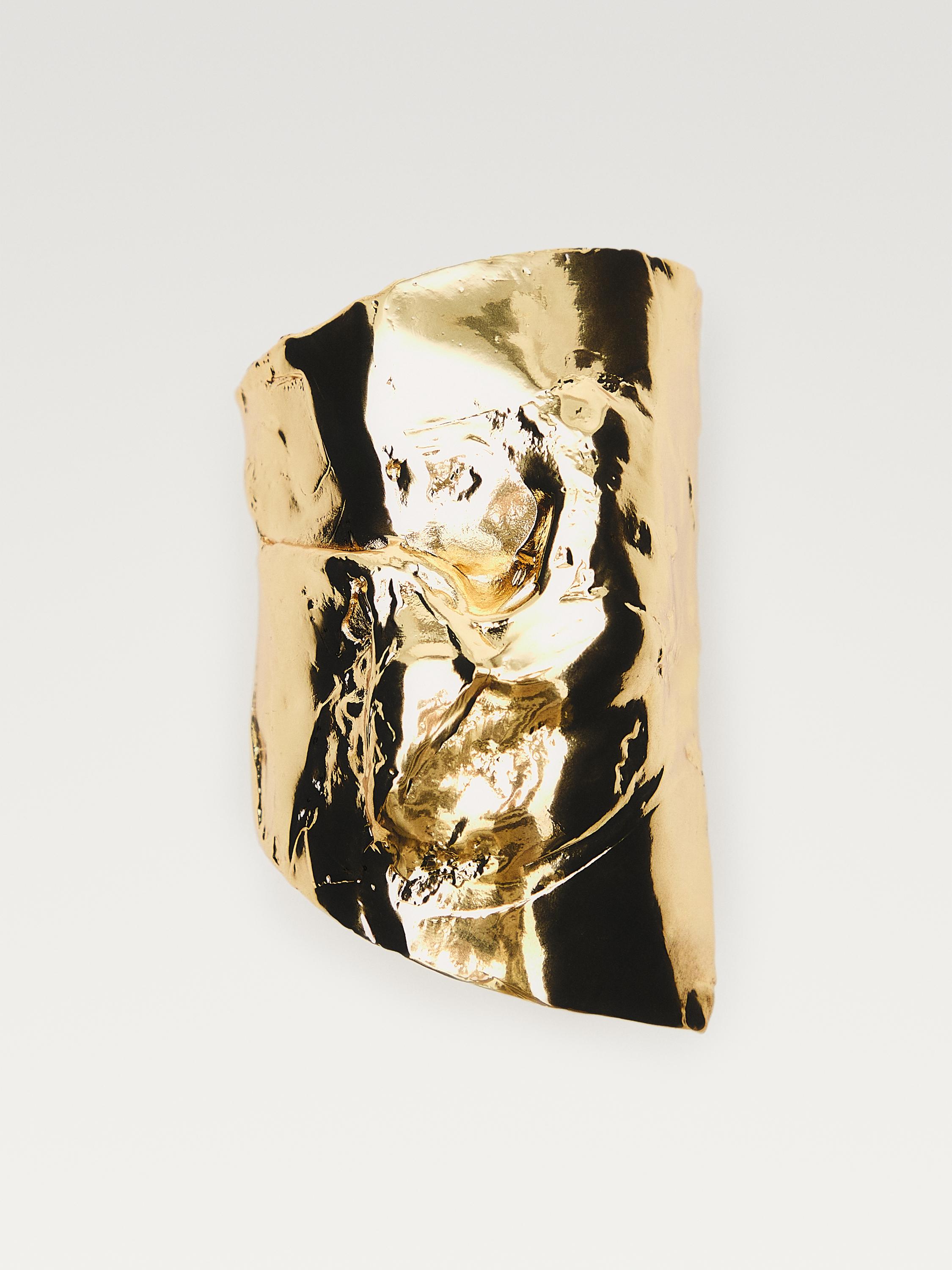 Серьги-каффы асимметричной формы