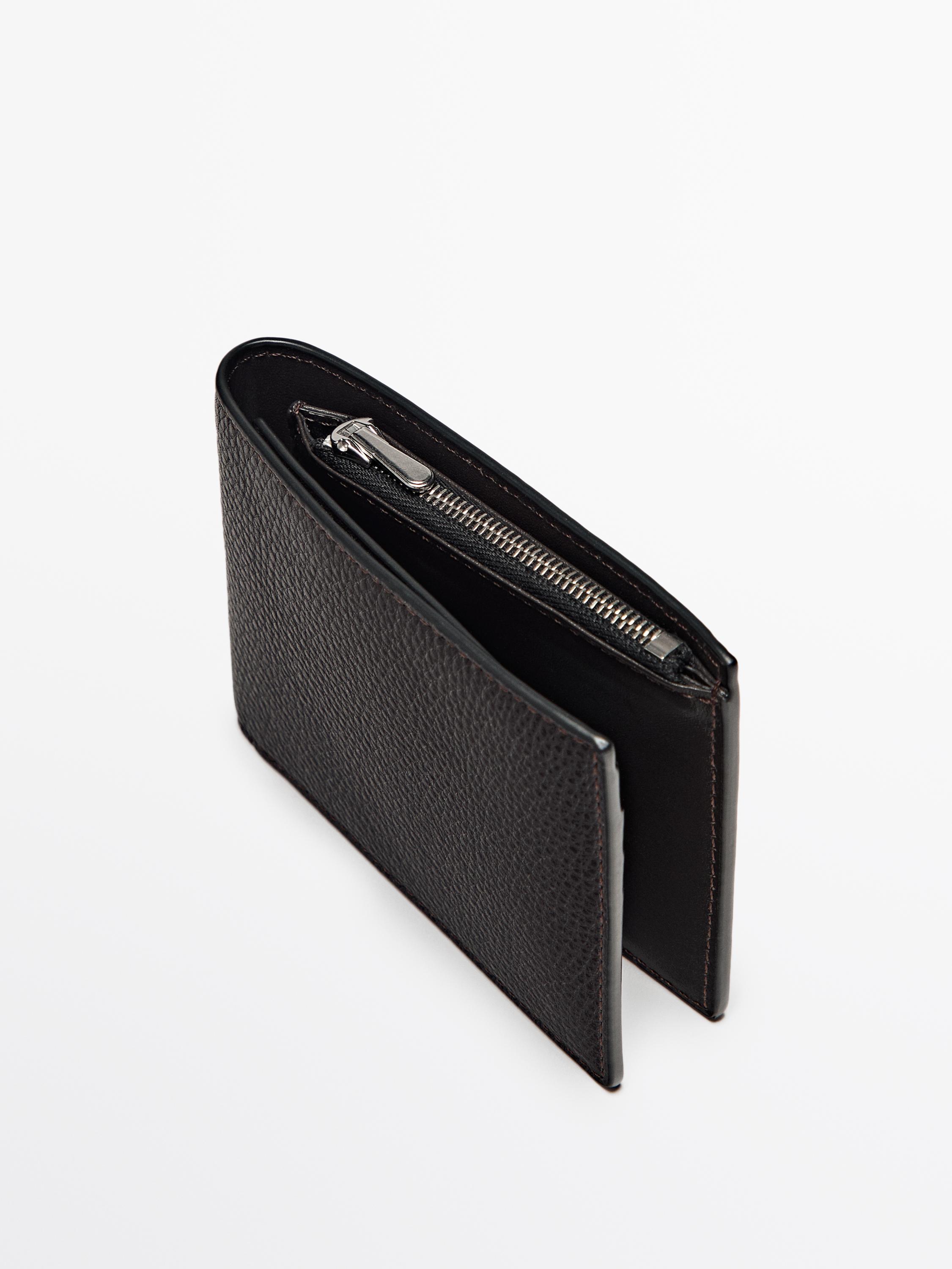 Nappa leather landscape wallet