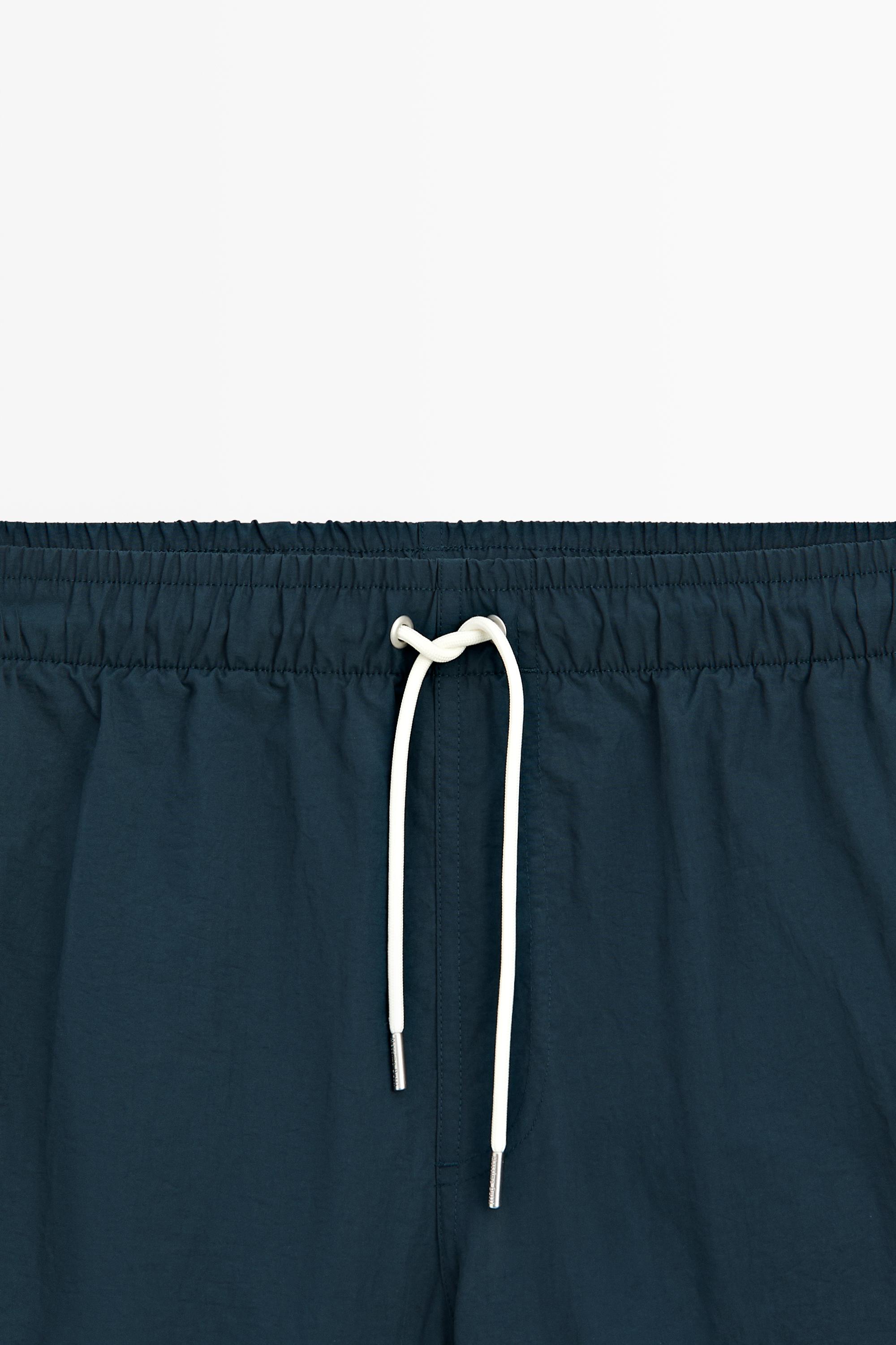 Plain swim trunks