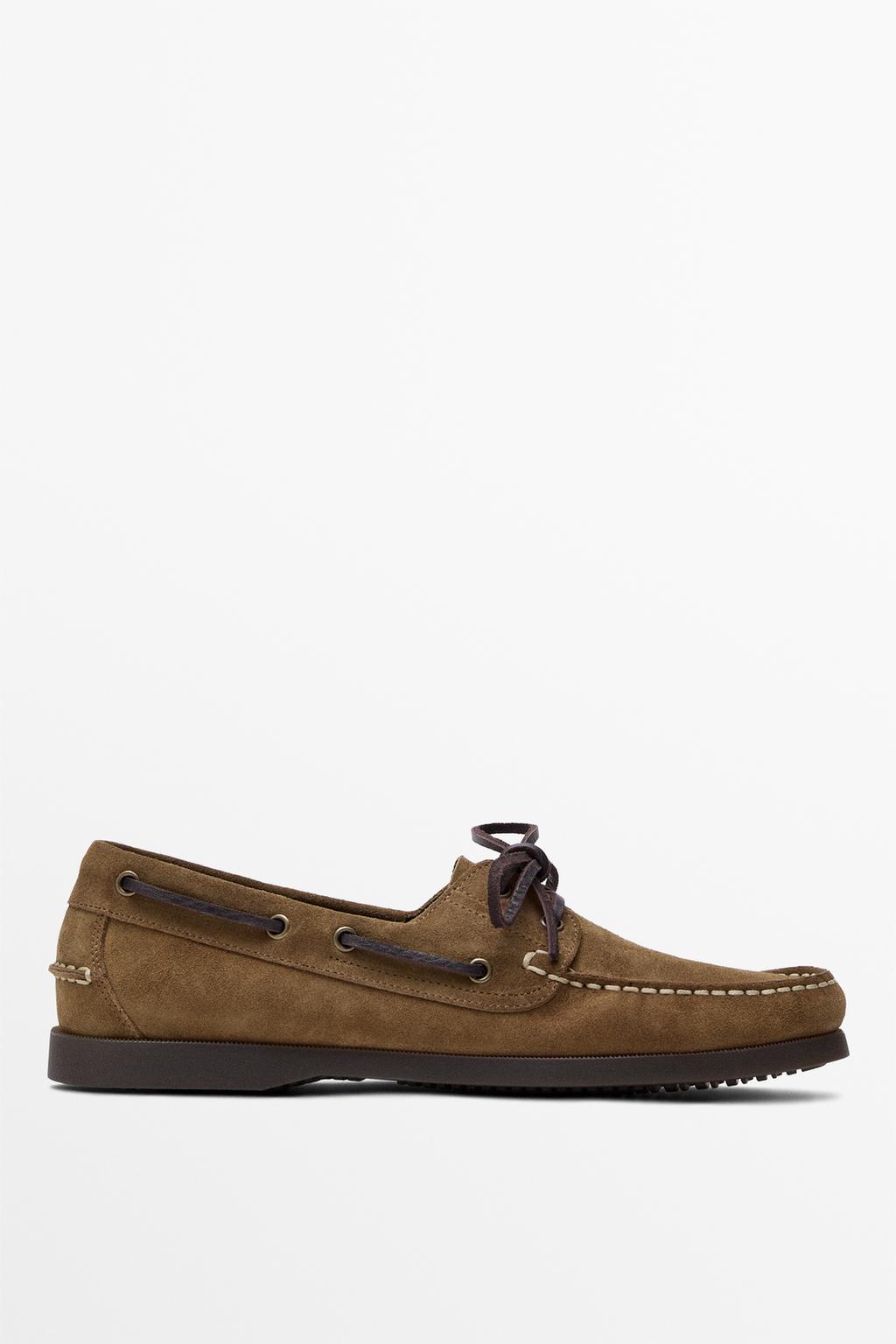 Massimo Dutti Dəri boat ayaqqabı