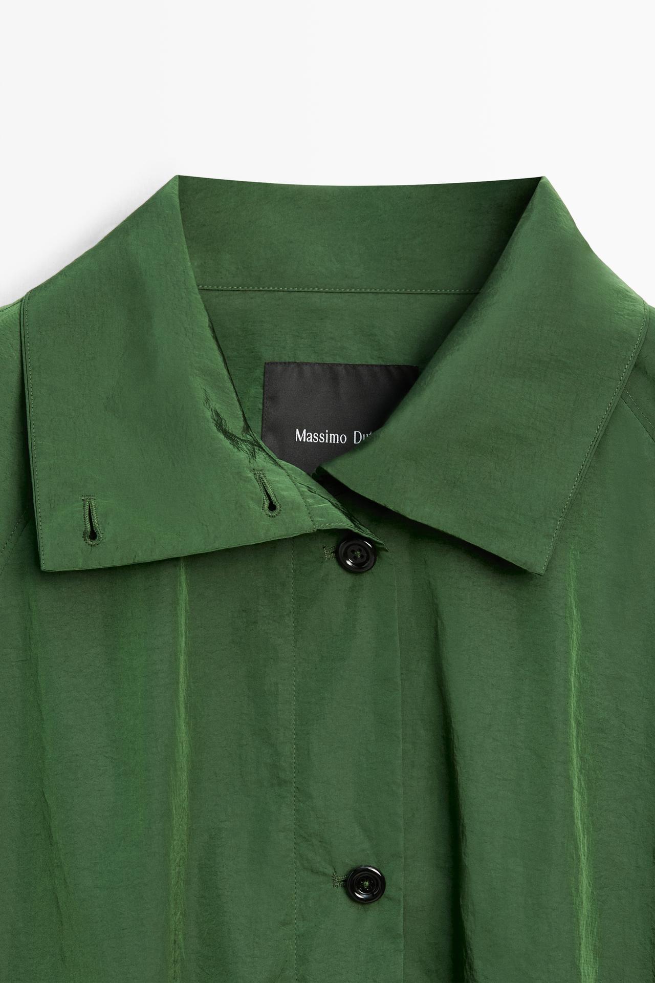 Technical bomber jacket — GREEN