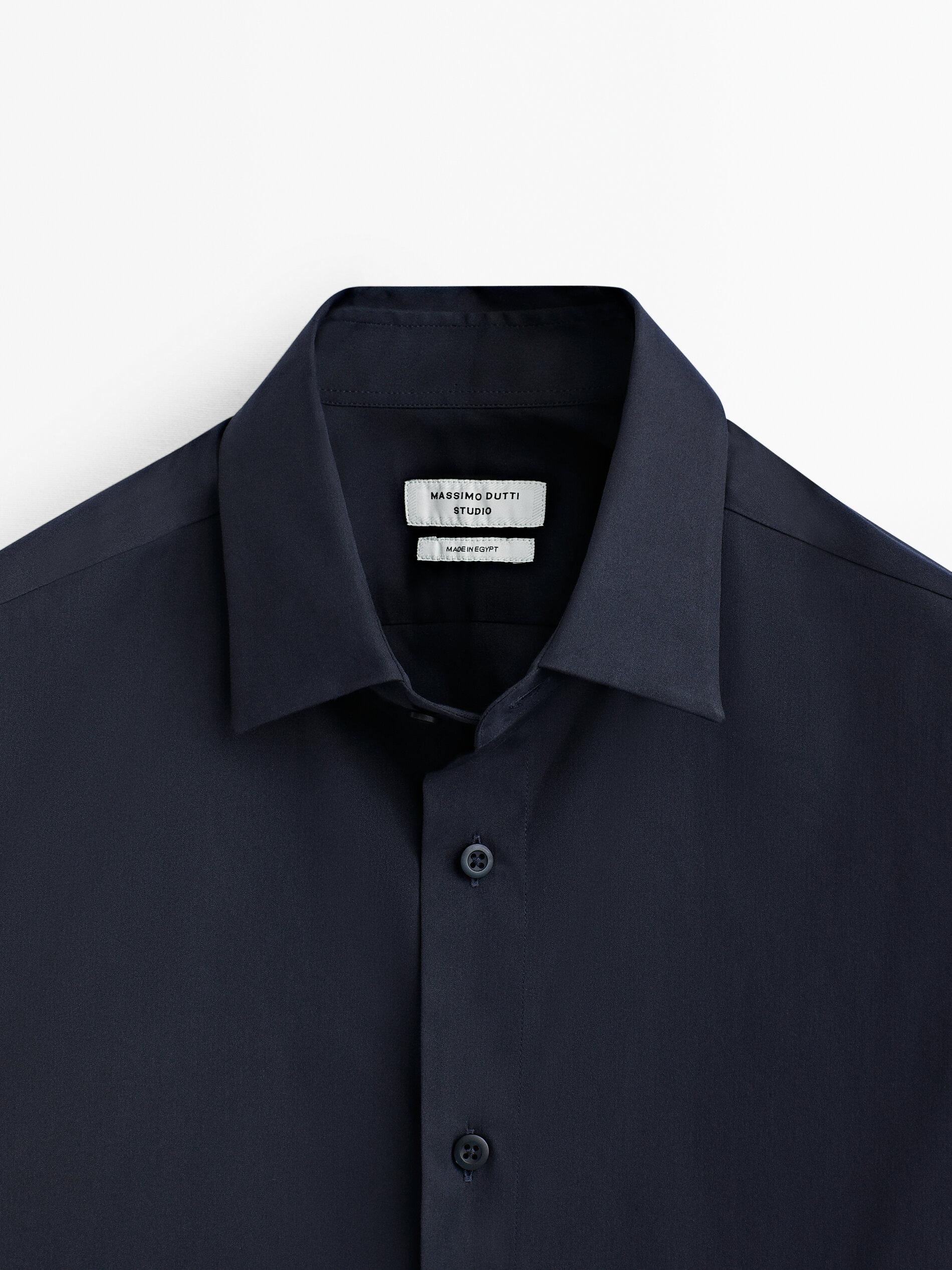 Slim fit stretchy shirt - Studio