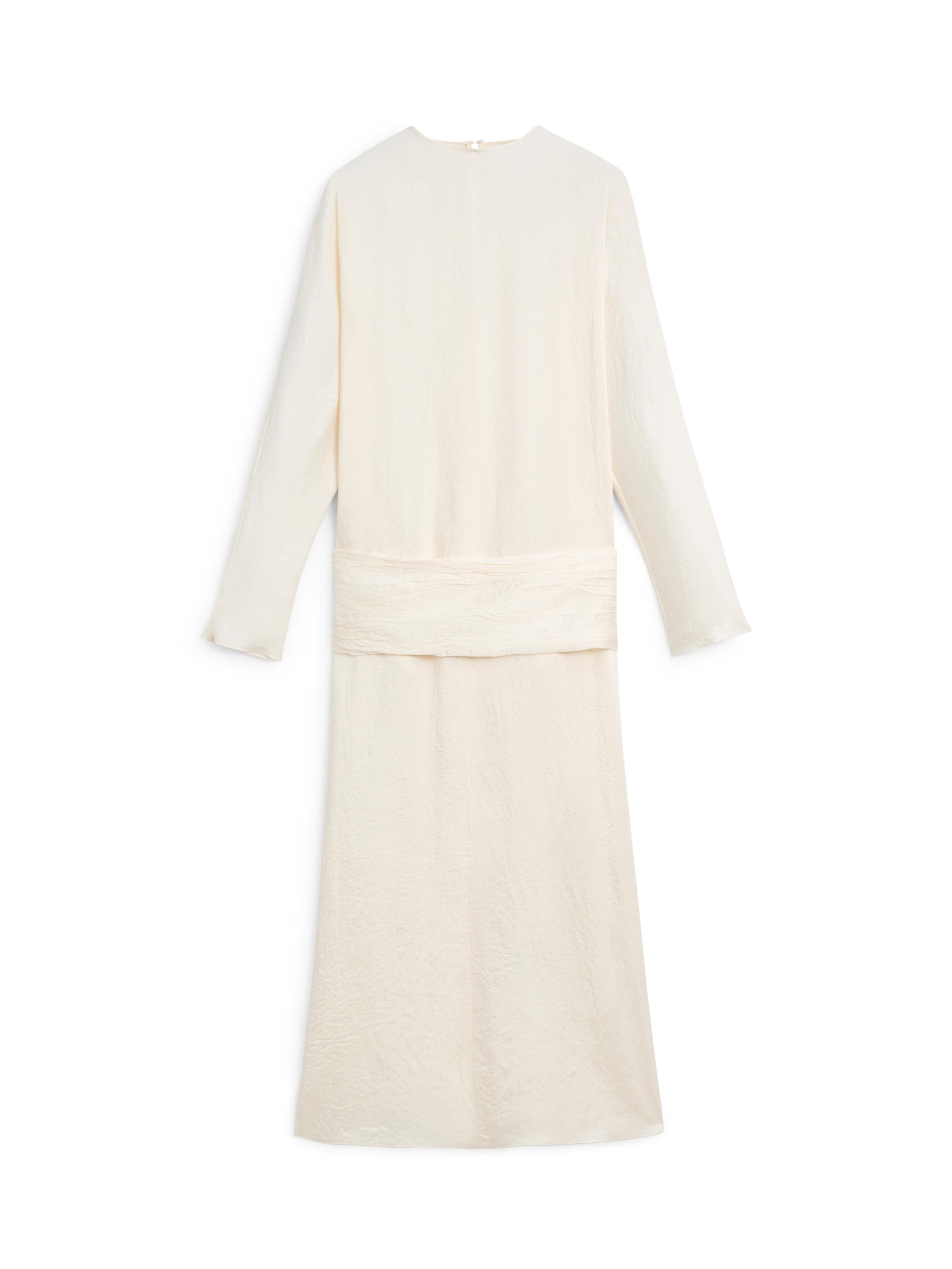 strapless open back dress MASSIMO DUTTI. Burgundy midi dress. T XS  Hibuy market