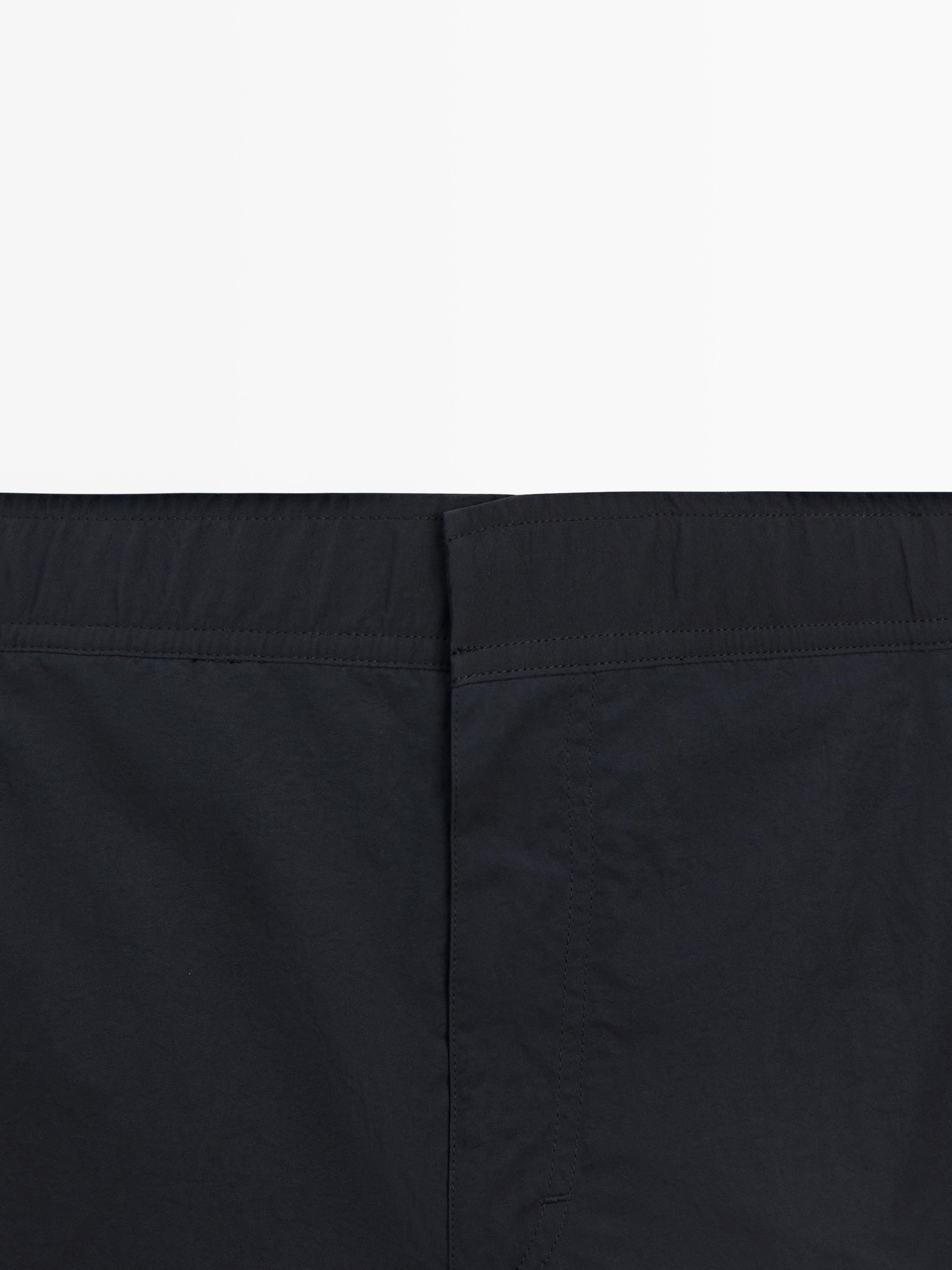 Maillot de bain uni détail taille