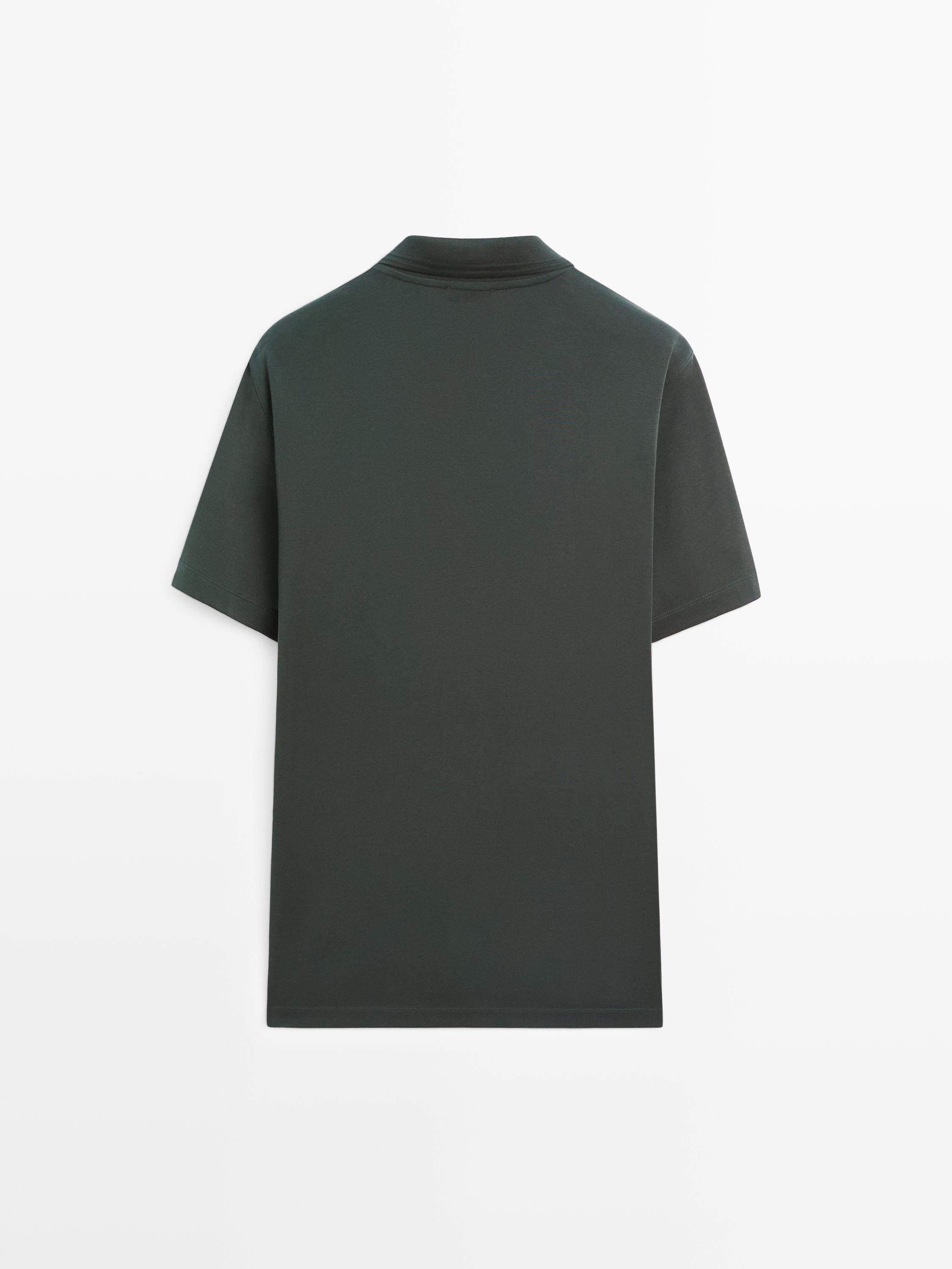 100% cotton short sleeve polo shirt — BOTTLE