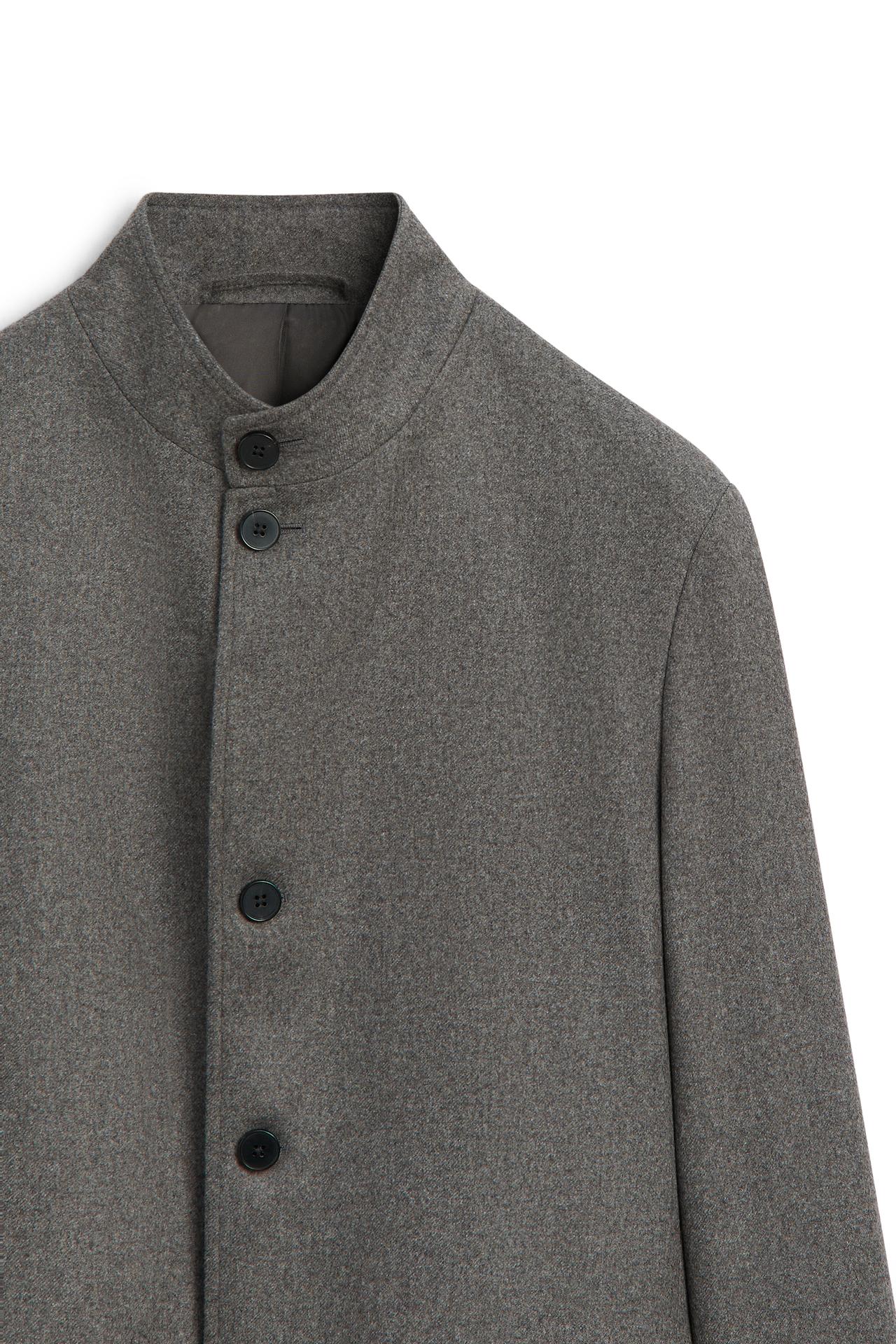 100% wool total look overshirt - LIMITED EDITION — MEDIUM ECRU