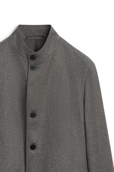 100% wool total look overshirt - LIMITED EDITION — MEDIUM ECRU 6