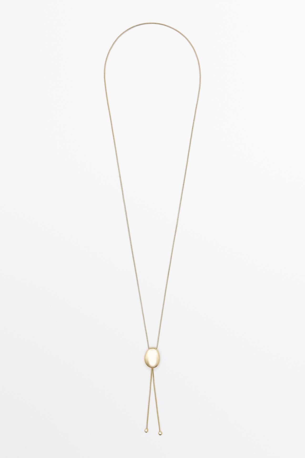 Lariat necklace — GOLDEN