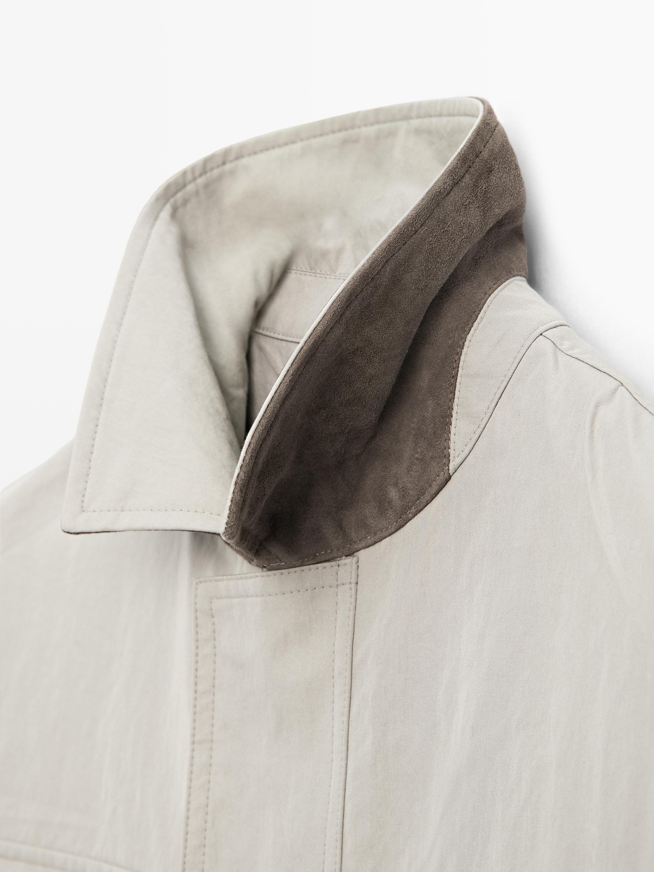 Jacket with pocket details — STONE