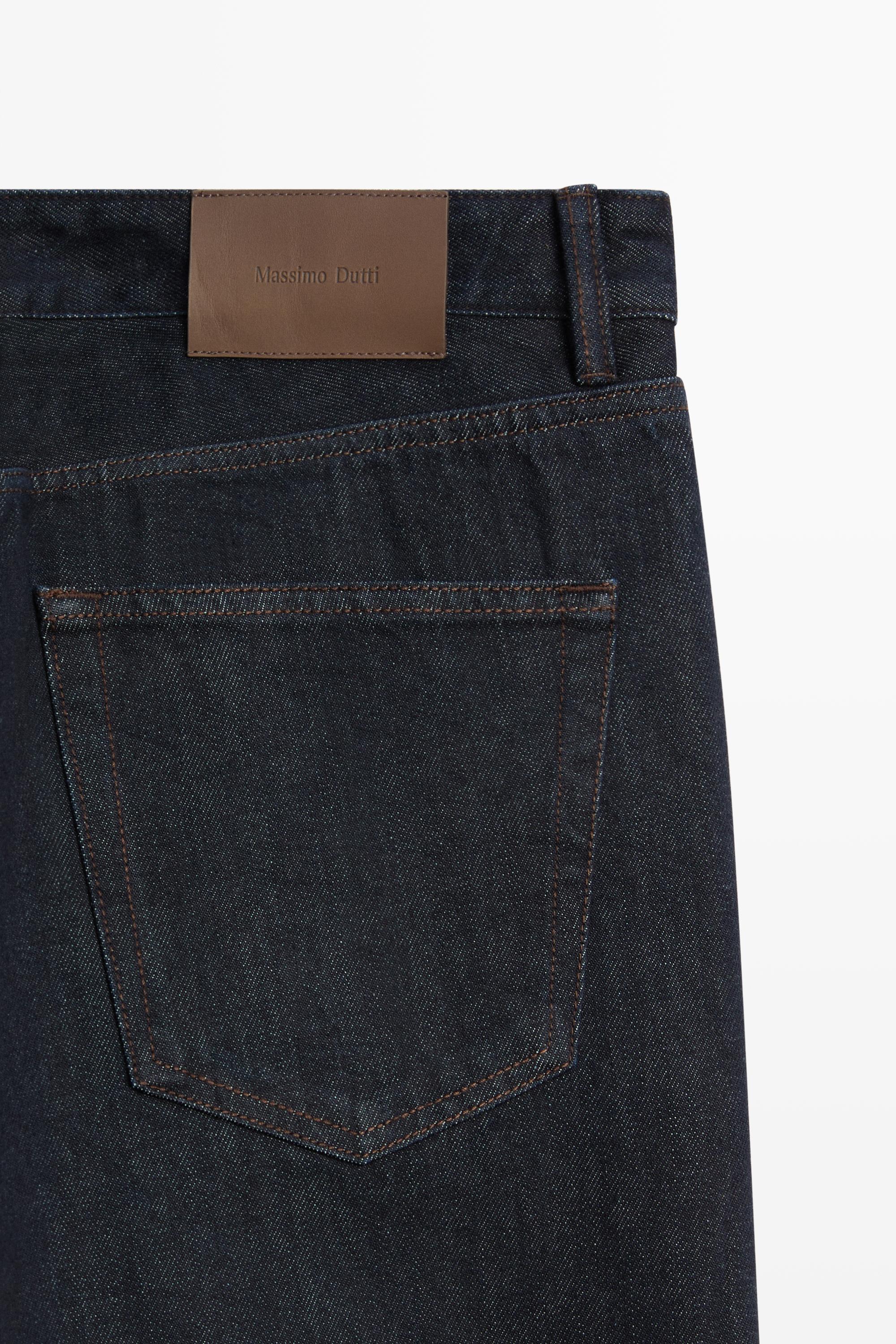 Selvedge-fit jeans — NAVY BLUE